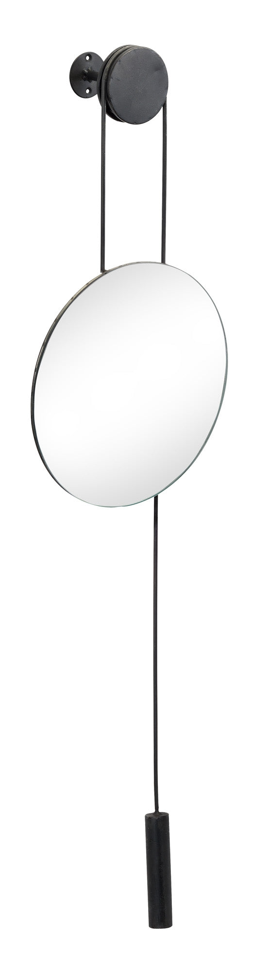 Mirror 11"D x 39"H Glass/Iron