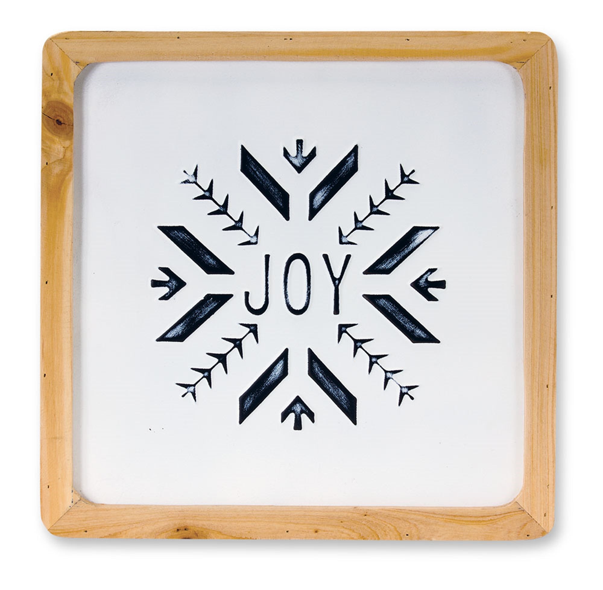 Joy Frame 15.5"SQ Iron/Wood