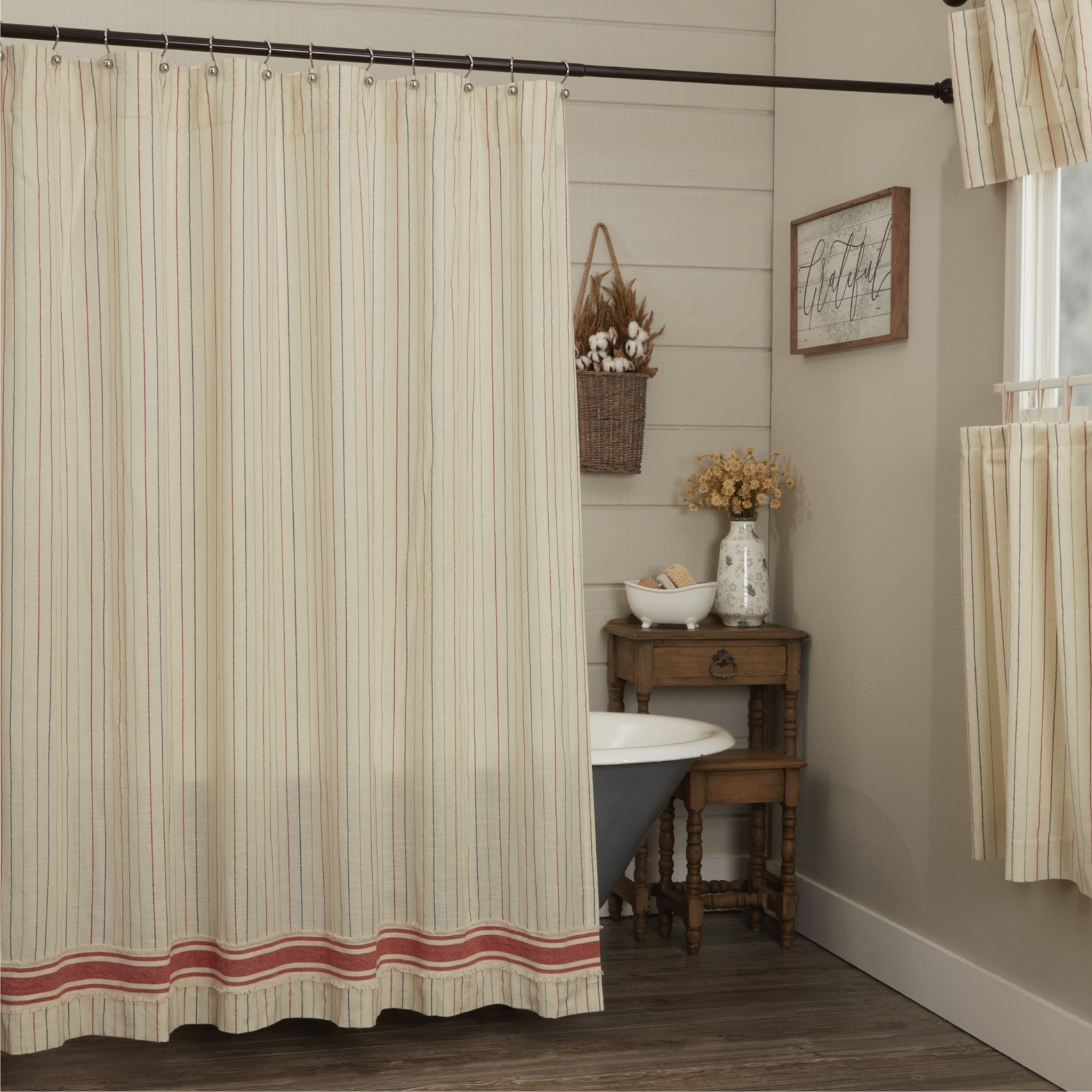 Betsy Stripe Shower Curtain