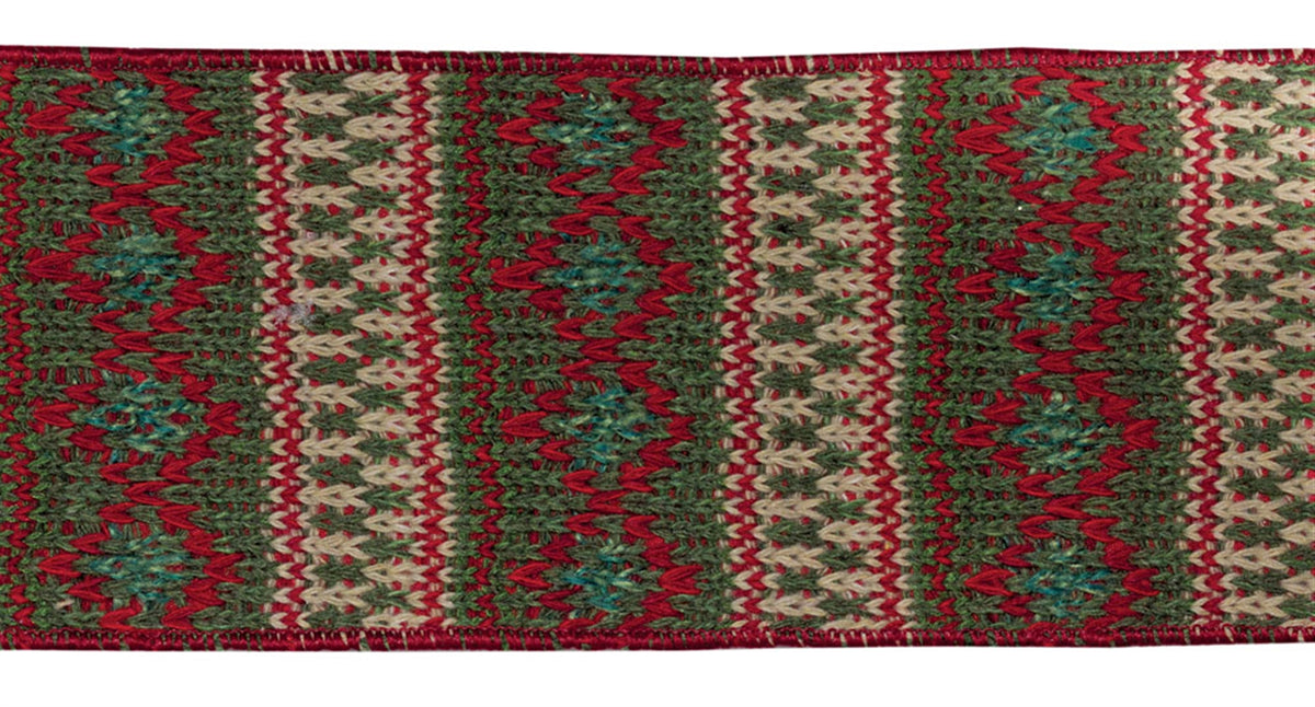 Woven Holiday Ribbon (S/2)