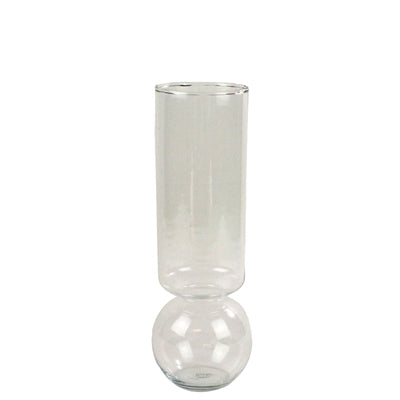 Bulb Vase Tall - Clear