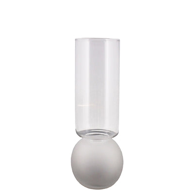 Bulb Vase Tall - Frost