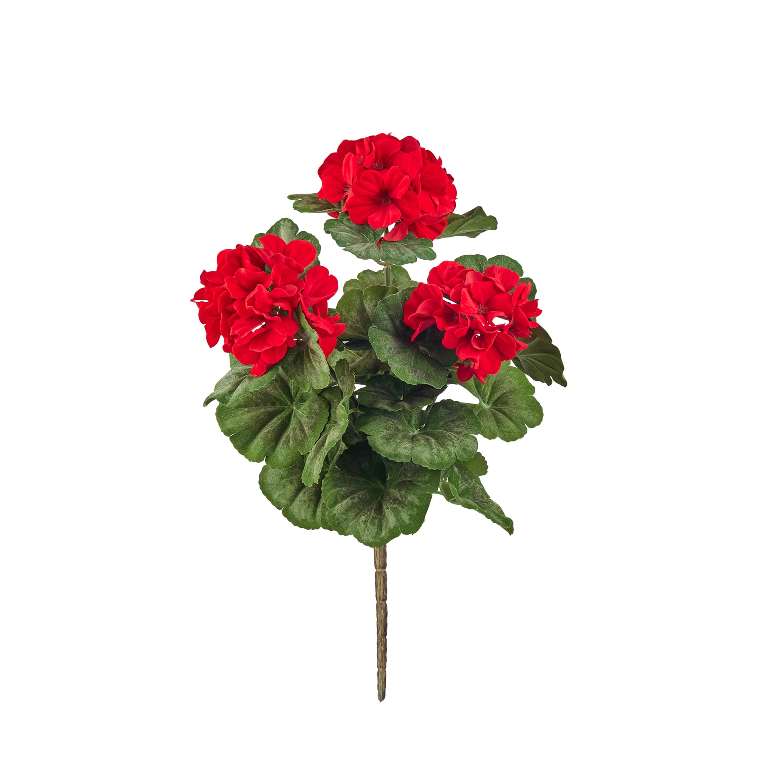 Geranium Bush 20.25"H Polyester