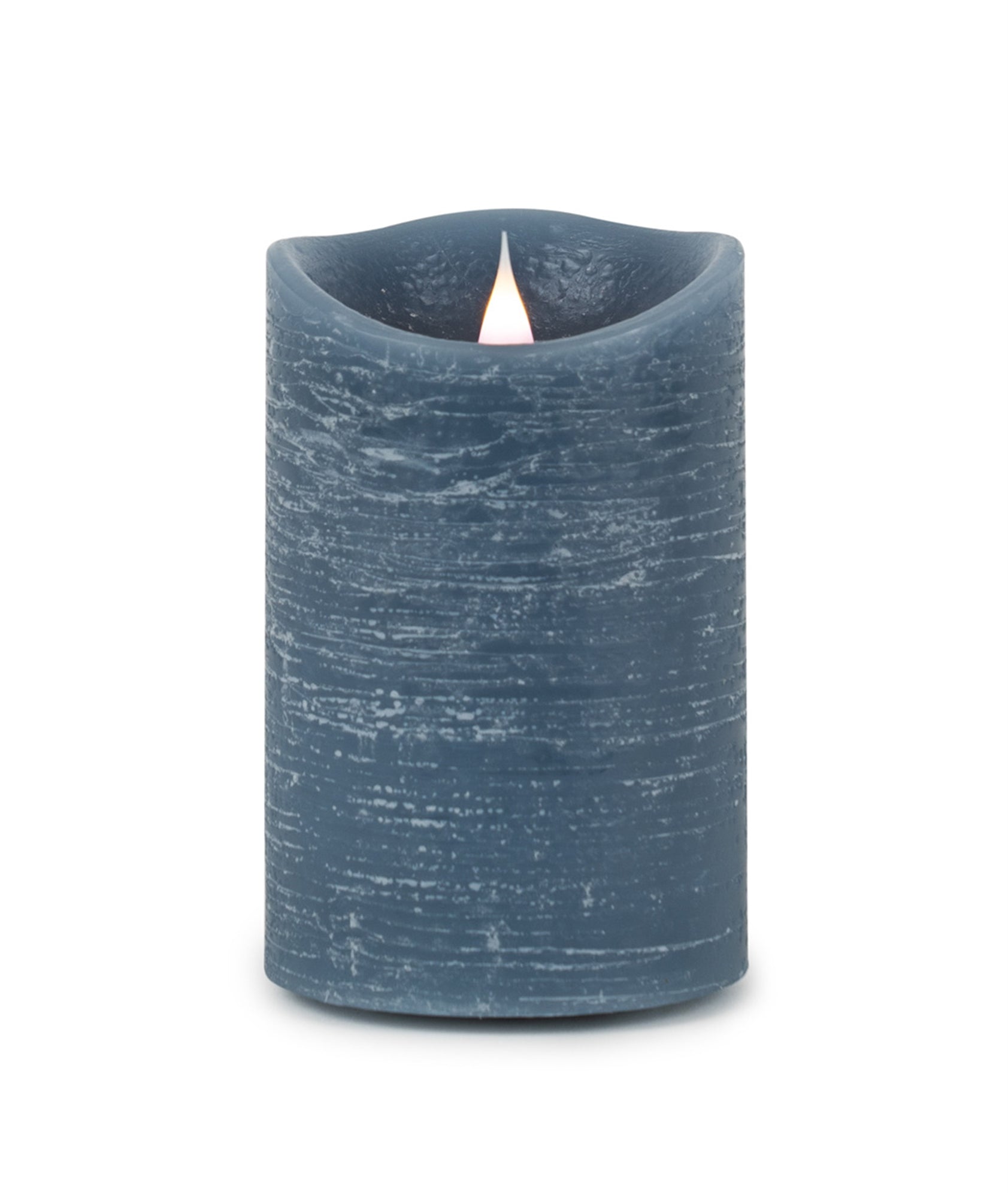 Simplux LED Designer Candle w/4 and 8 Hr Timer 3.5" x 5.5"H Wax/ (Requires 2 C Batteries, Not
