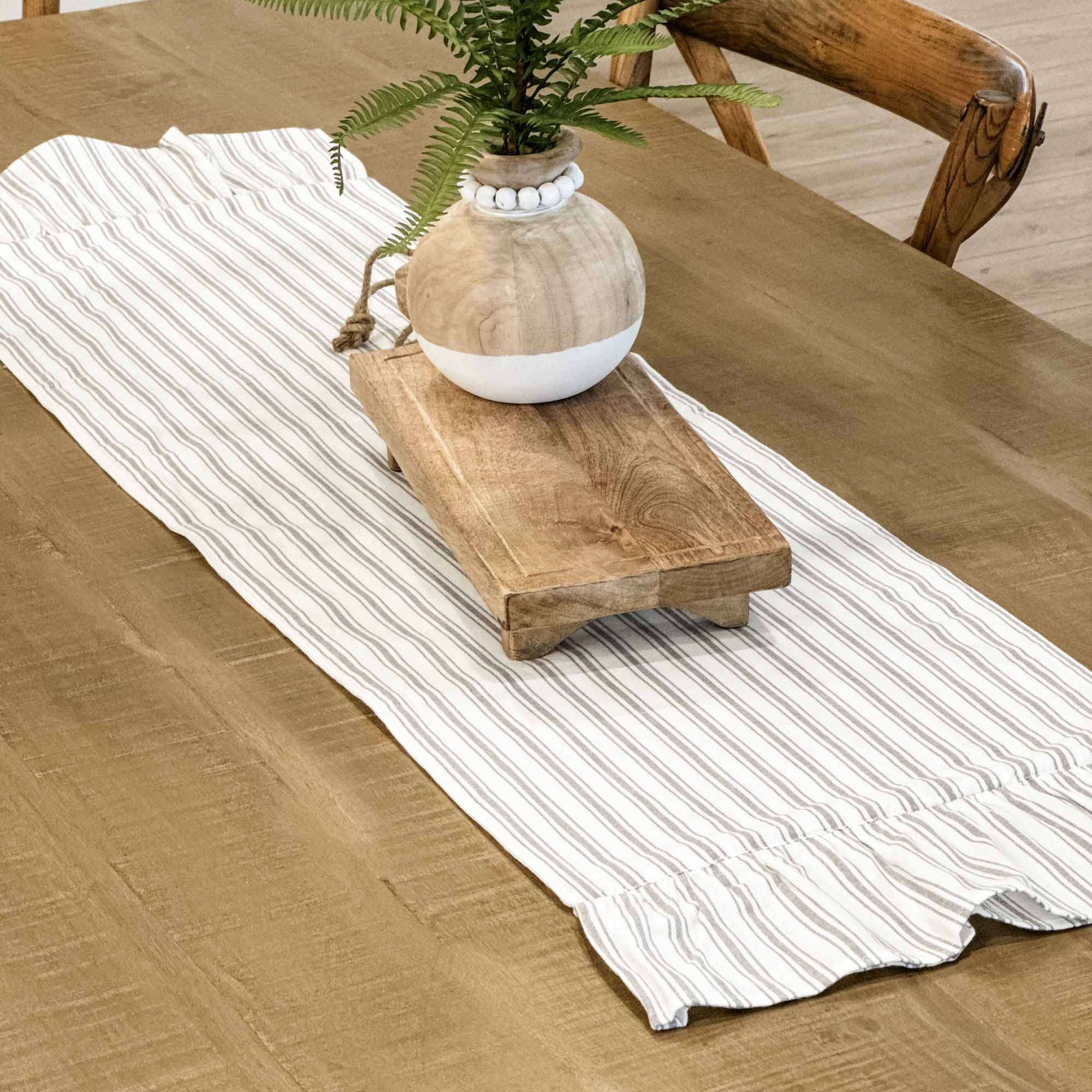 Timeless Ticking Gray Runner