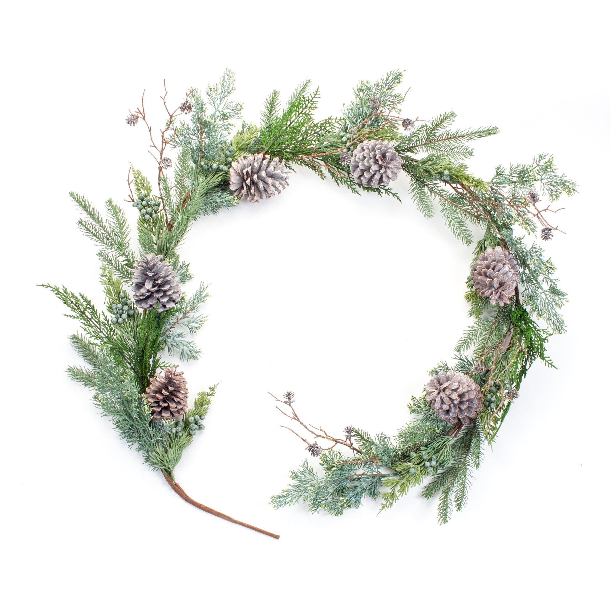 Juniper and Pine Garland 6'L