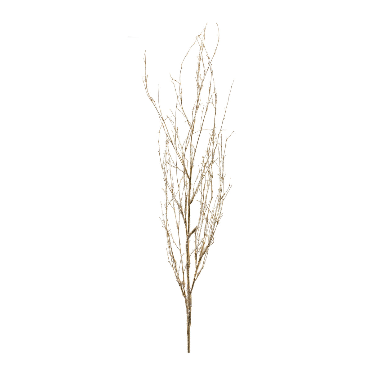 Gold Bamboo Glitter Branch (Set of 6)