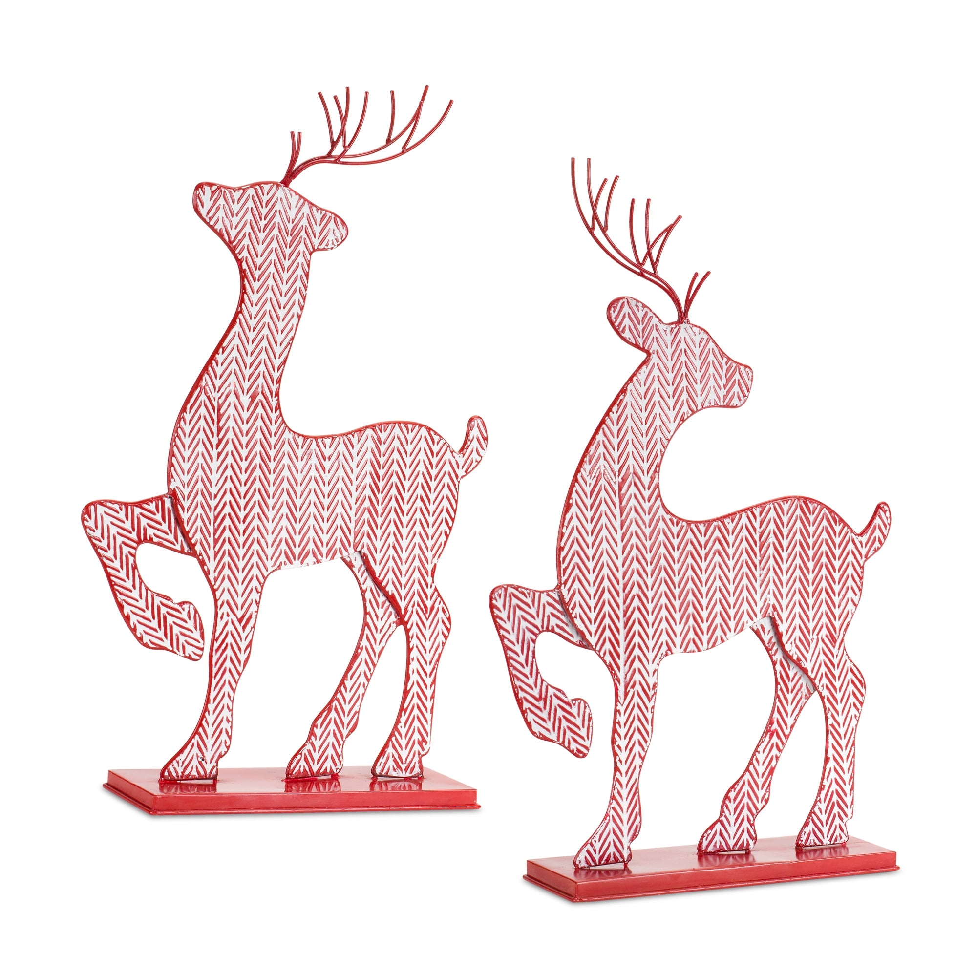 Deer (2 Asst) 14.75"L x 23.75"H, 15"L x 24"H Iron