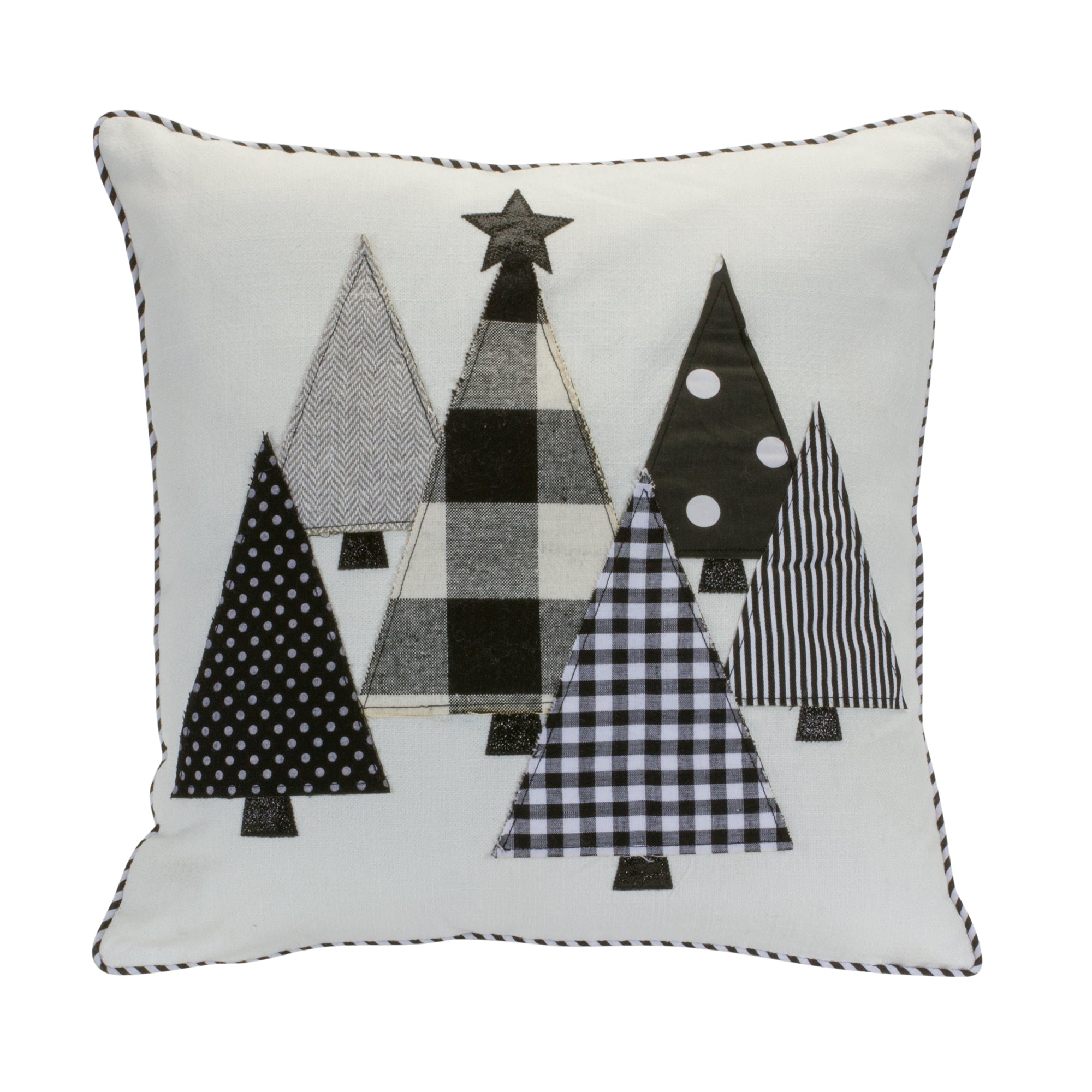 Tree Pillow 15”SQ Polyester