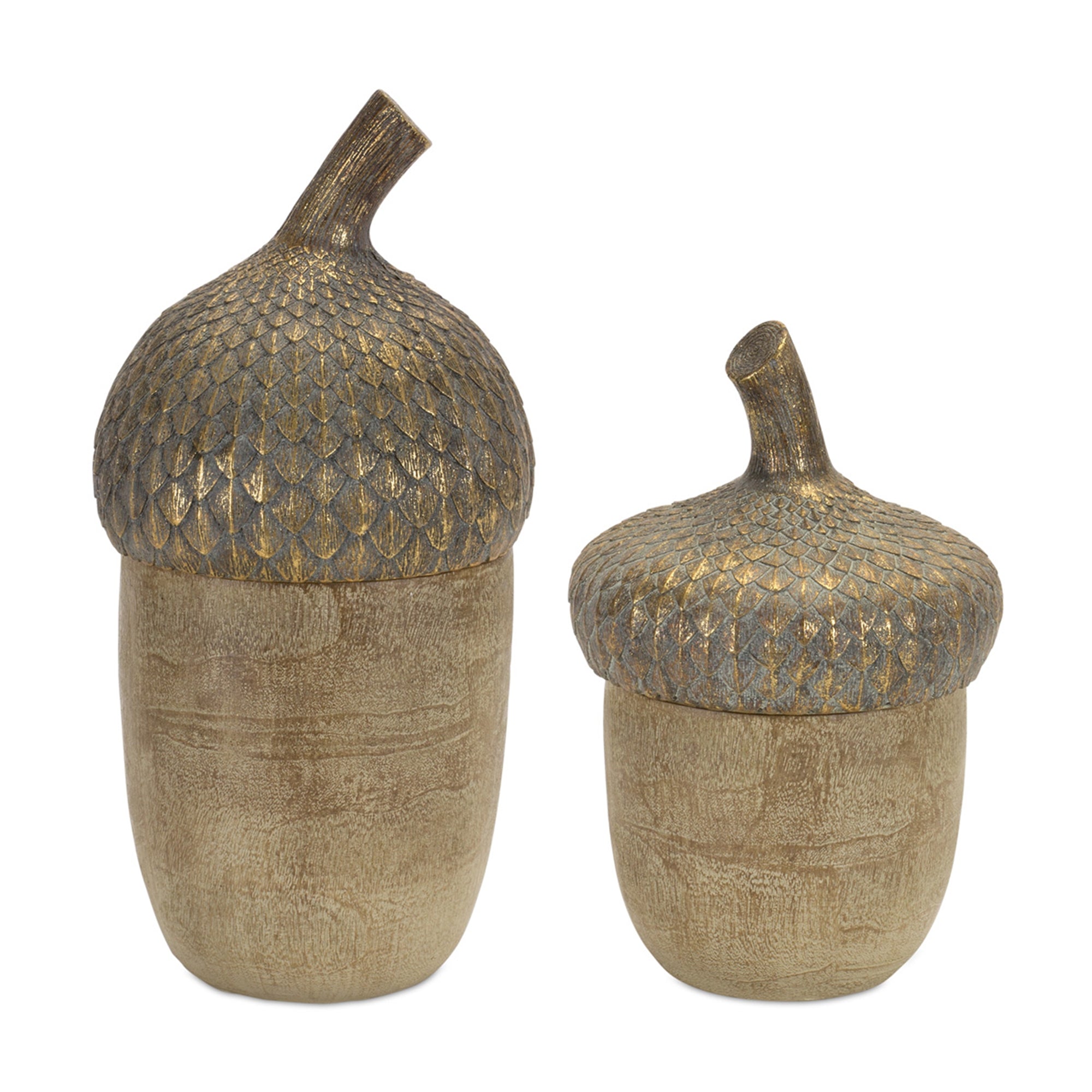 Acorn Boxes (S/2)