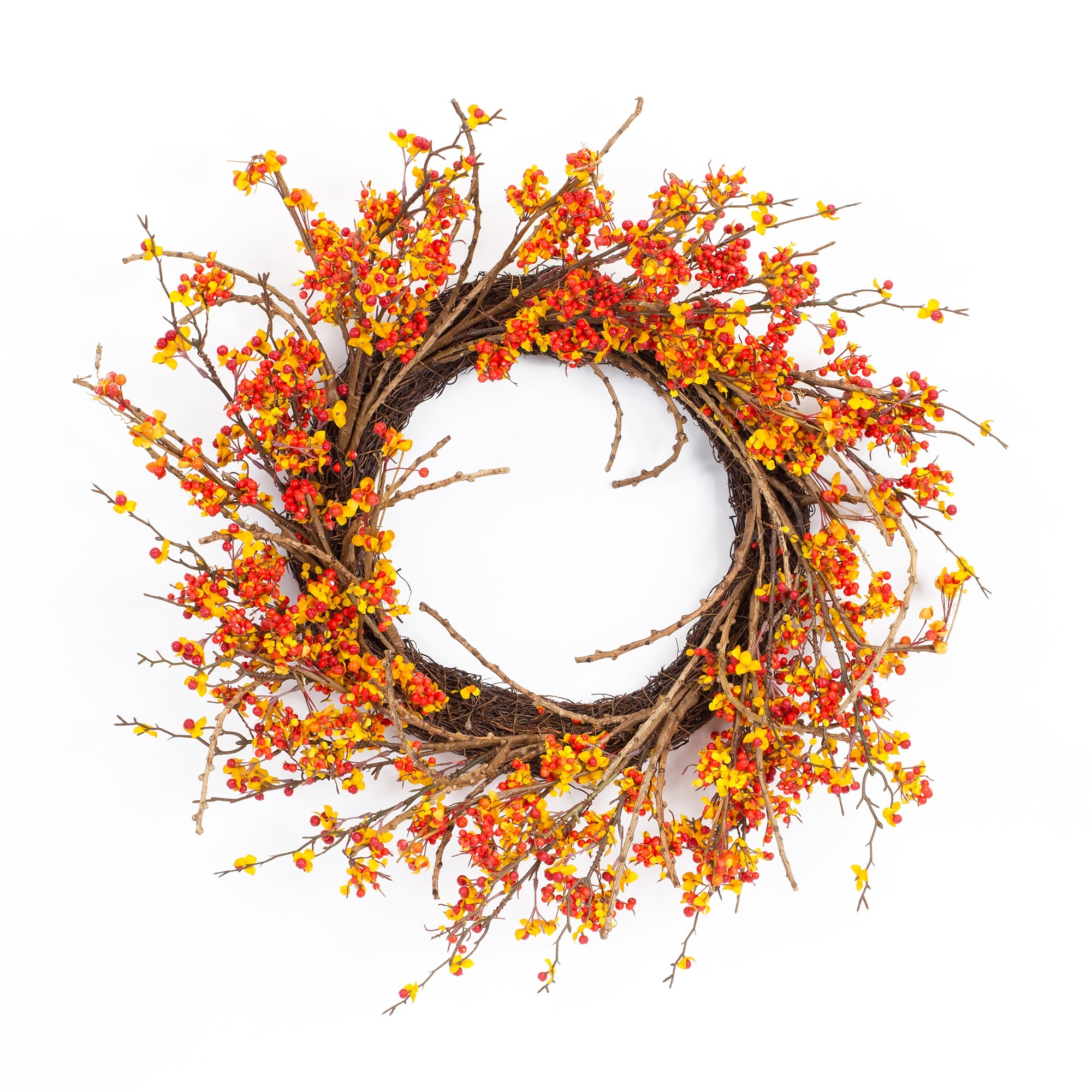 Bittersweet Wreath 24.5”D Foam/