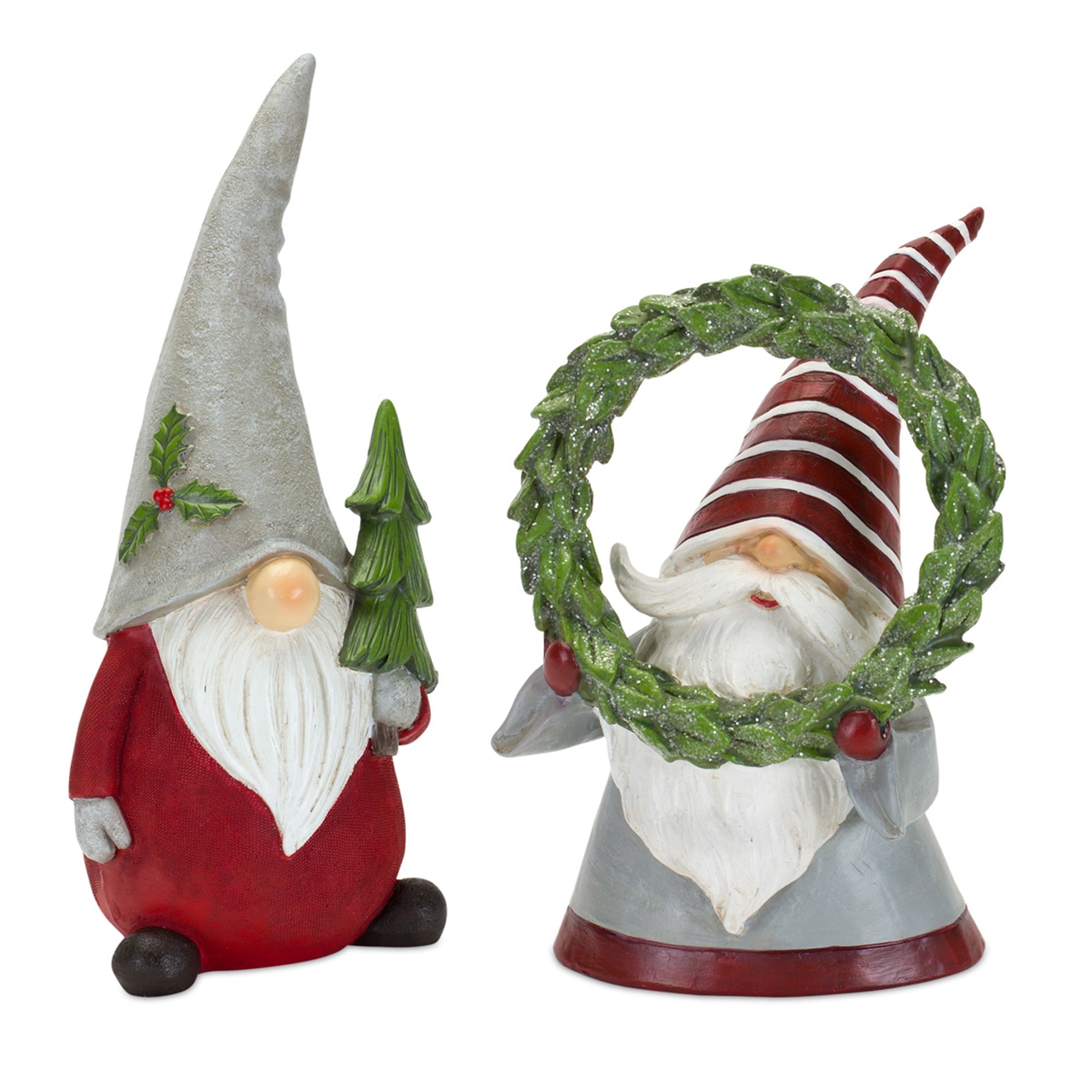 Gnome (2 Asst) 8"H, 10.75"H Resin