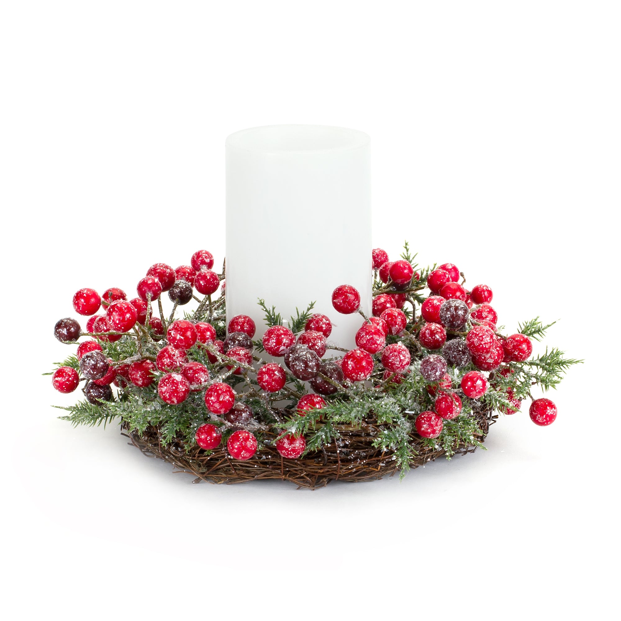 Mini Wreath/Candle Ring 10.5”D