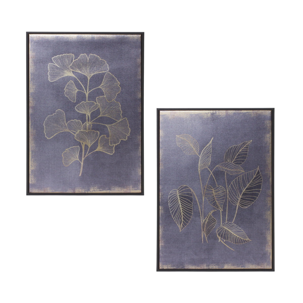 Framed Foliage Print (S/2)