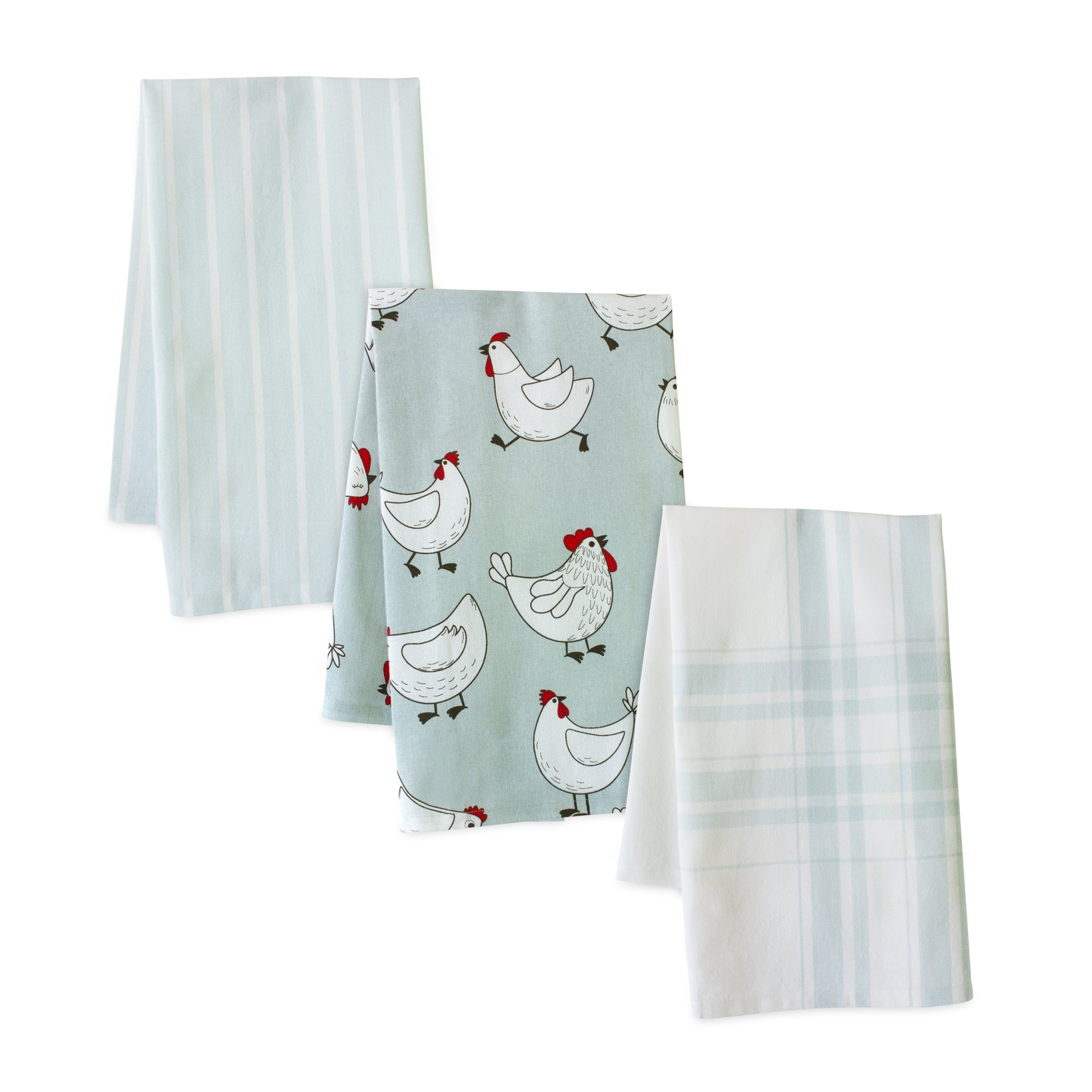 Tea Towel (Set of 3) 20" x 28" Cotton