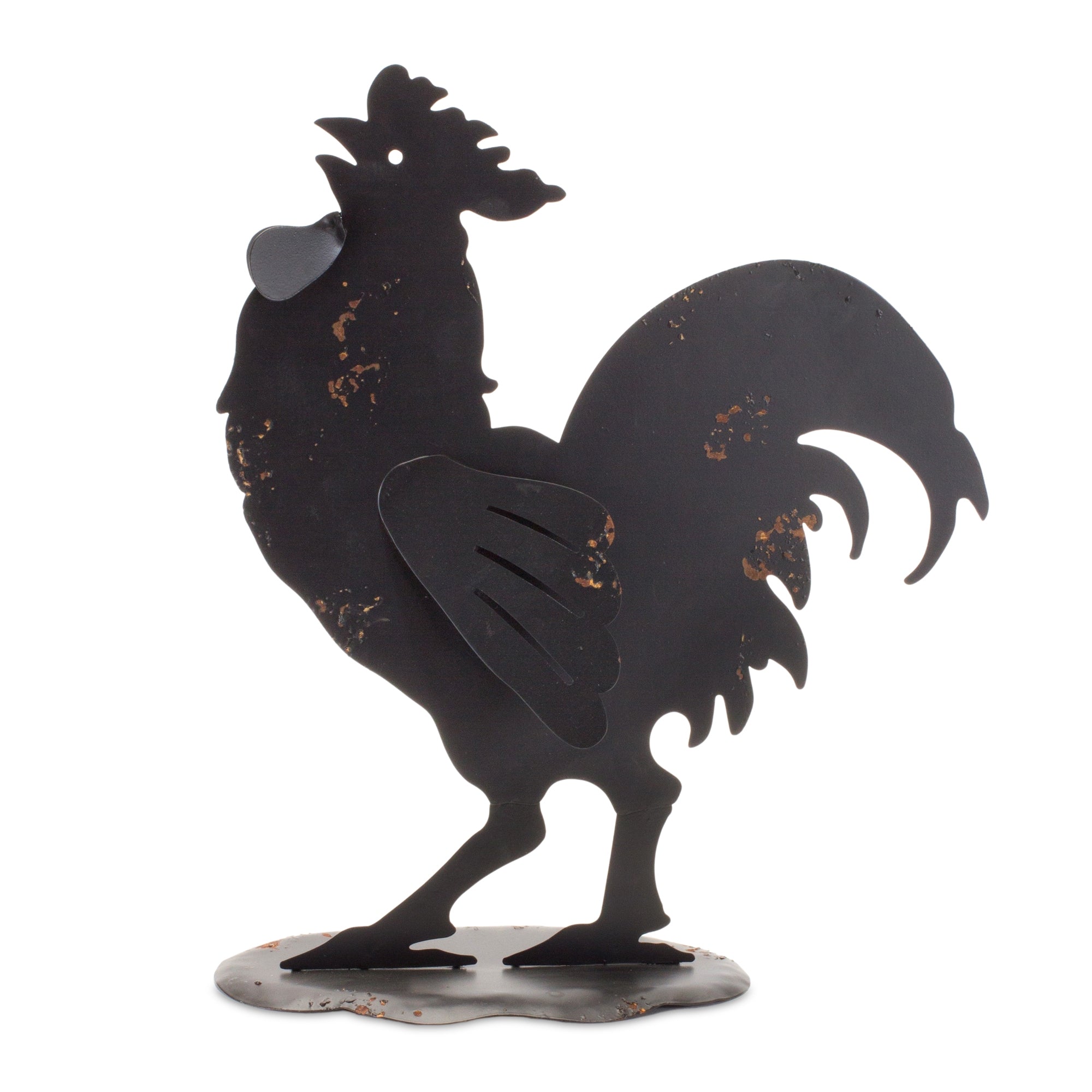 Chicken 14.5"L x 17"H Metal