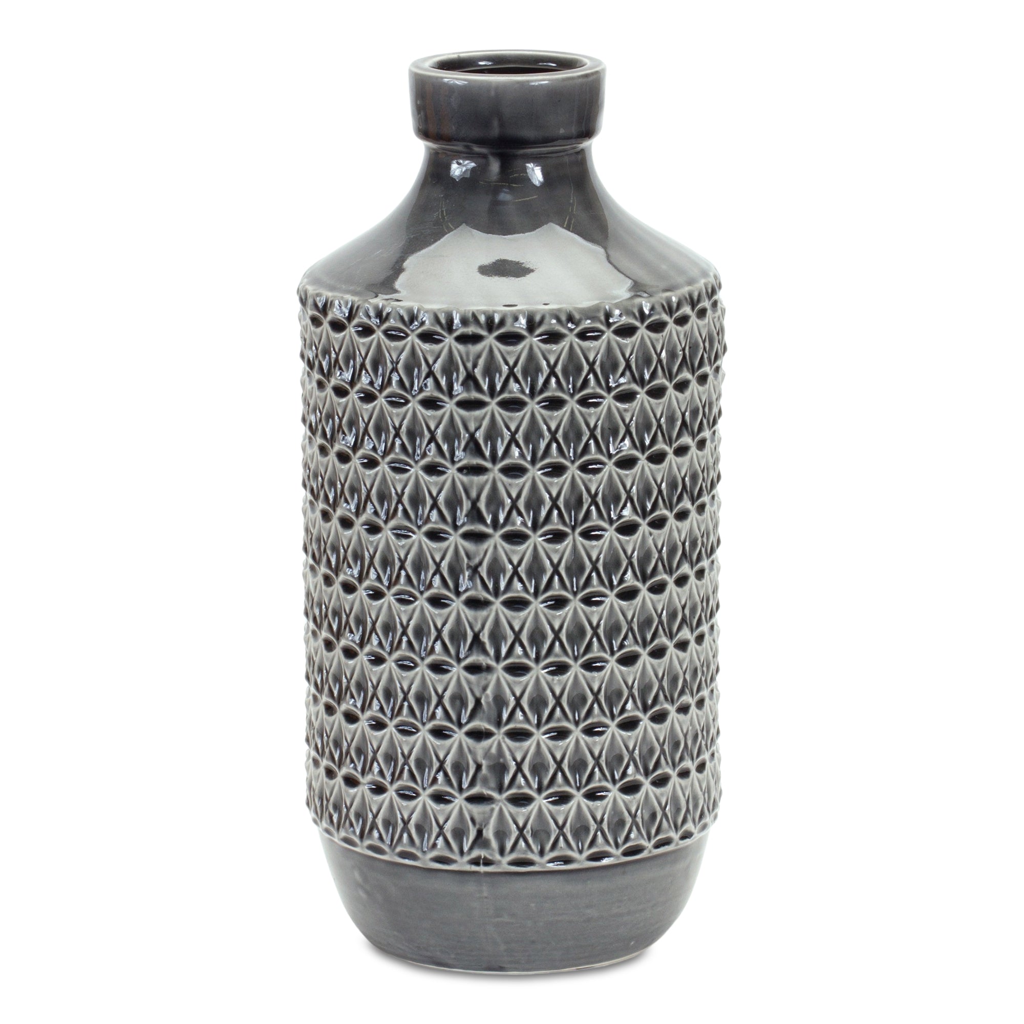 Vase 14”H Terra Cotta
