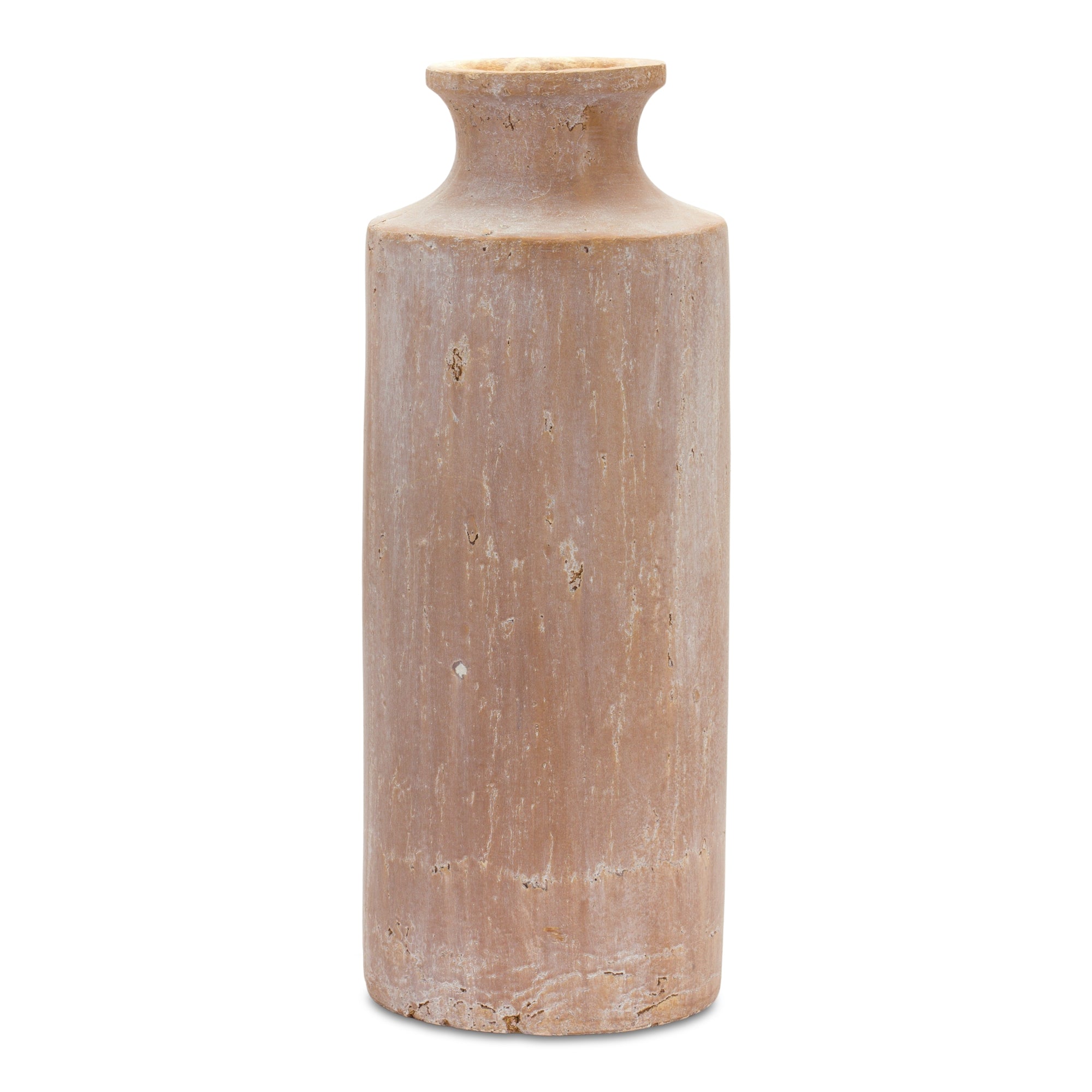 Vase 19”H Terra Cotta