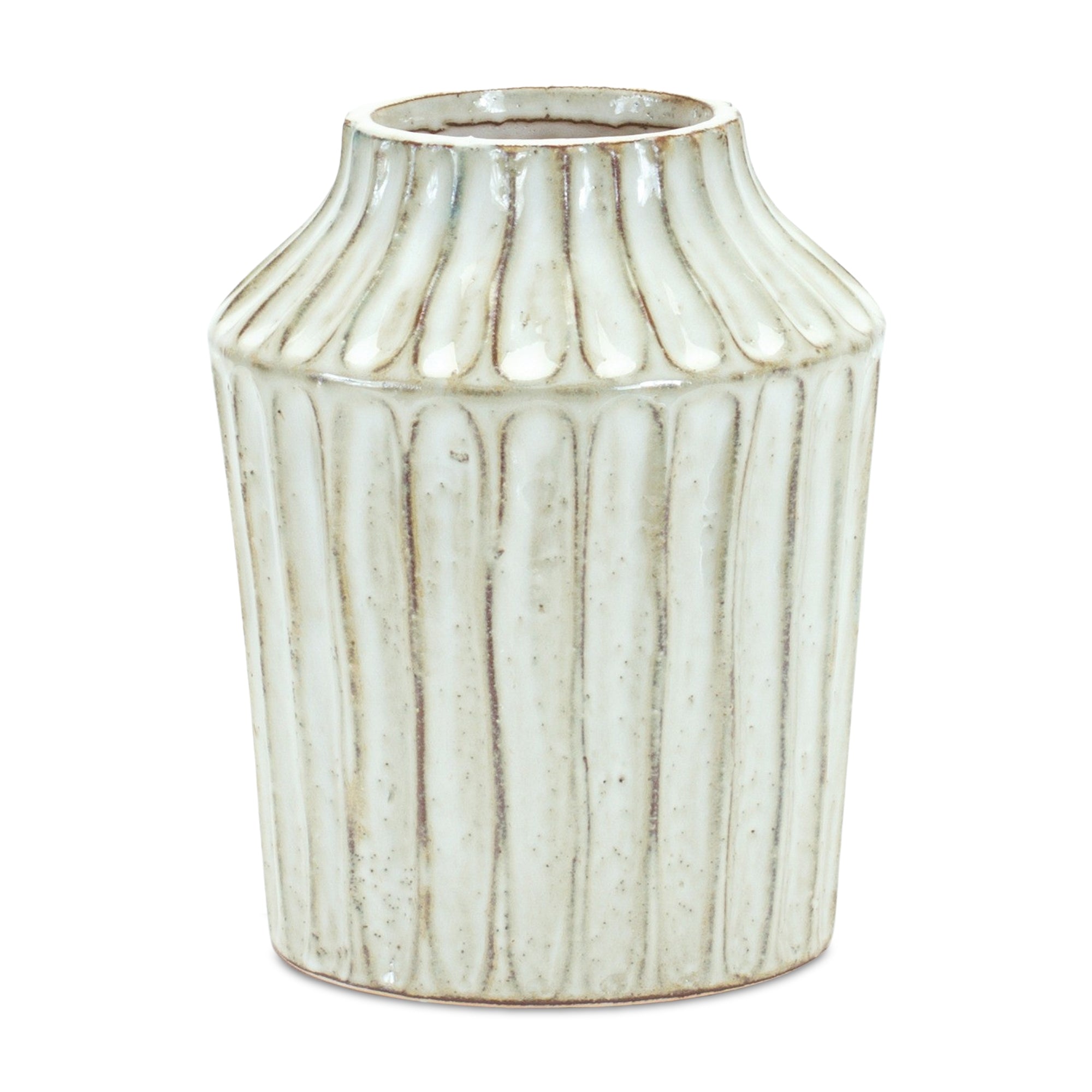 Vase 7.5”H Terra Cotta