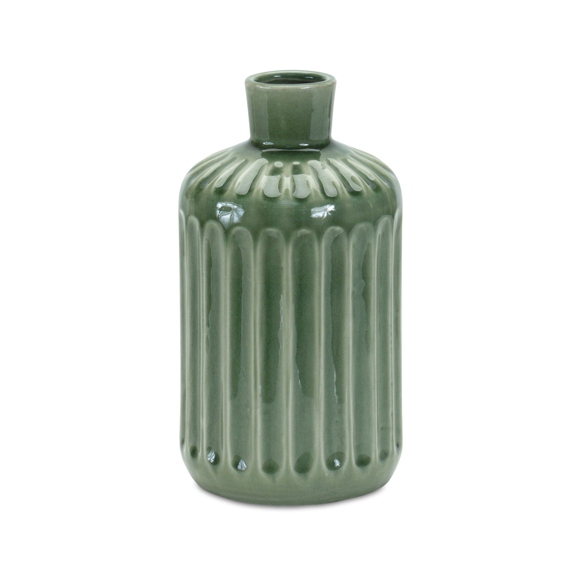 Vase 9”H Terra Cotta