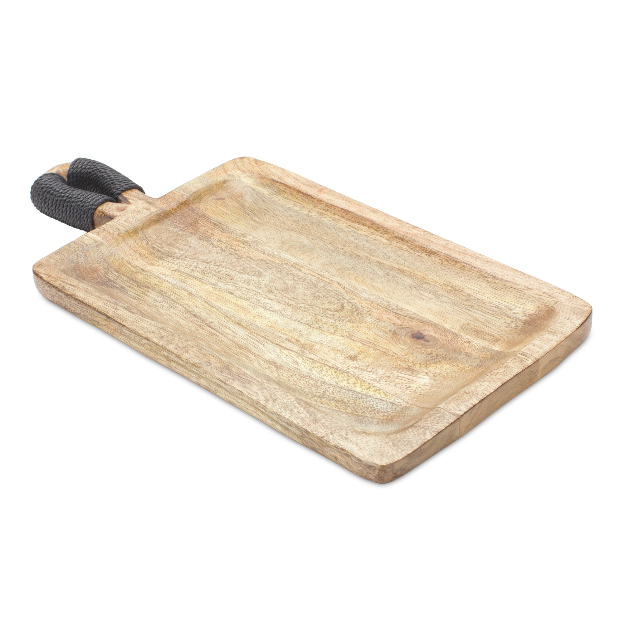 Tray 15.75"L x 7.75"W x 1"H Mango Wood