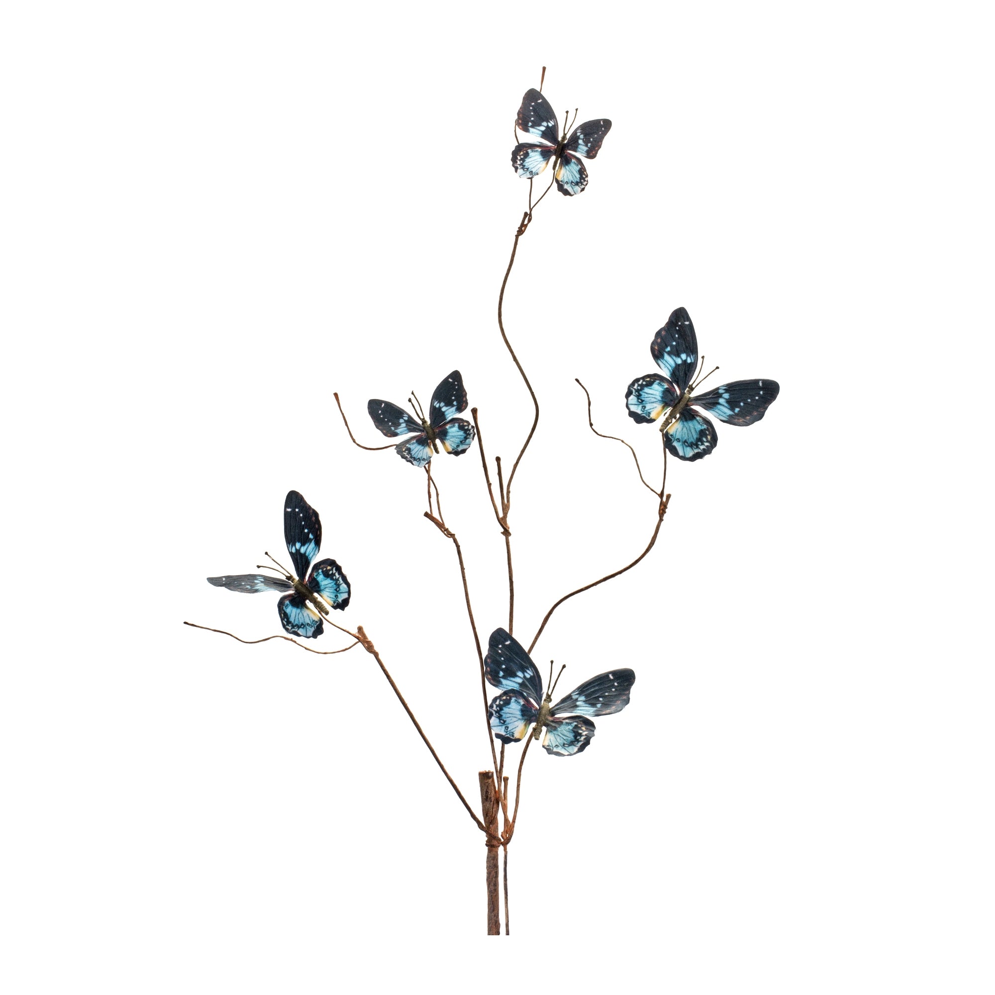 Butterfly Spray 39”H Polyester