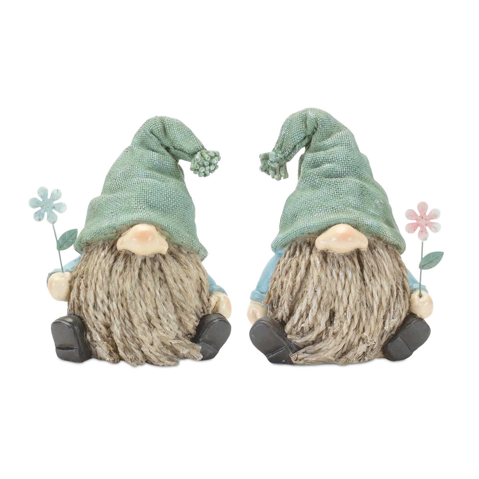 Gnome (2 Asst) 4"L x 5.25"H Resin