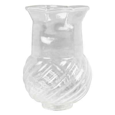 Seeded Glass Vase - Sphere with Neck