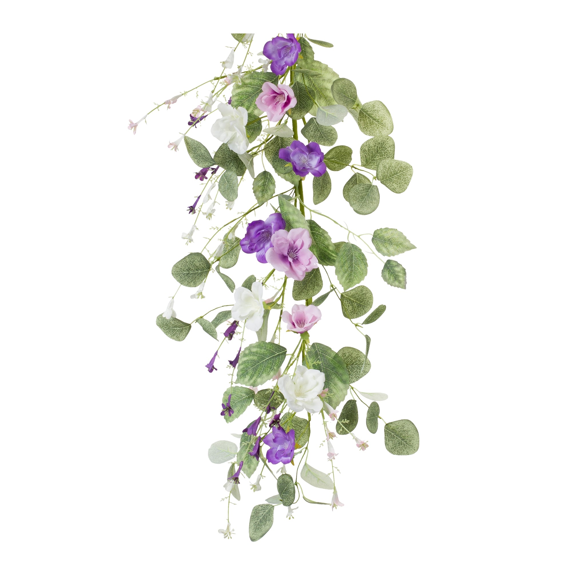 Lisianthus Garland 5'L Polyester