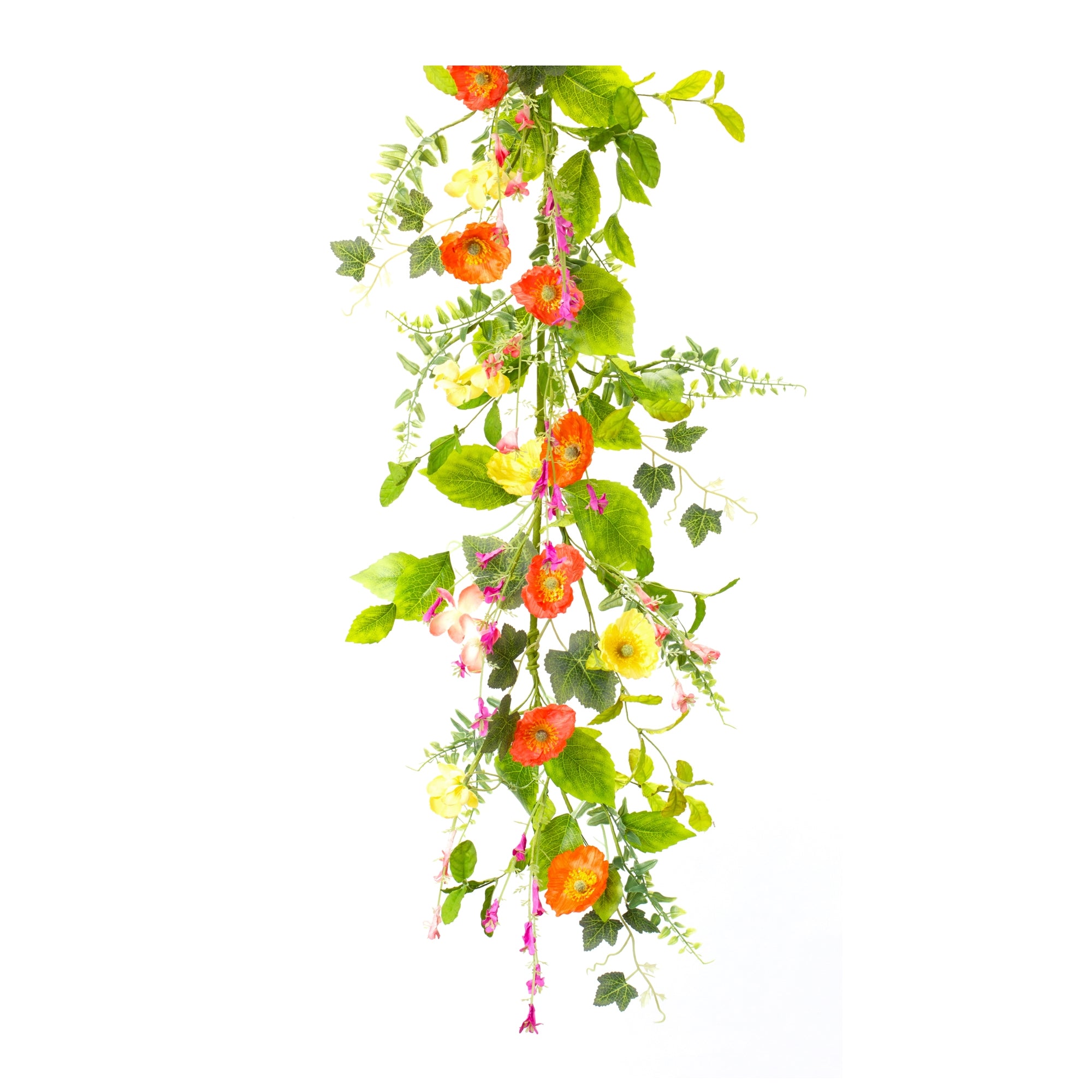Poppy Garland 5'L Polyester