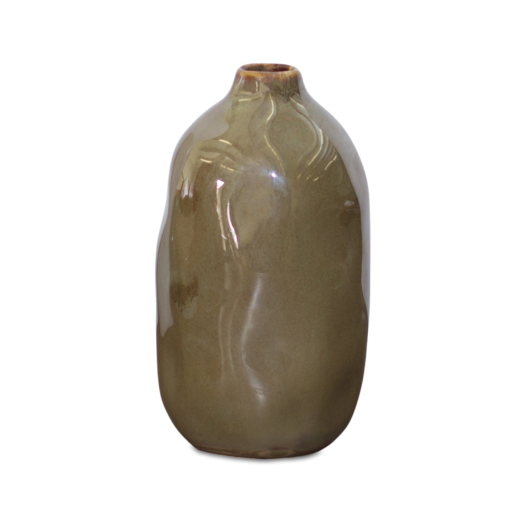 Vase 3.25"D x 6"H Ceramic