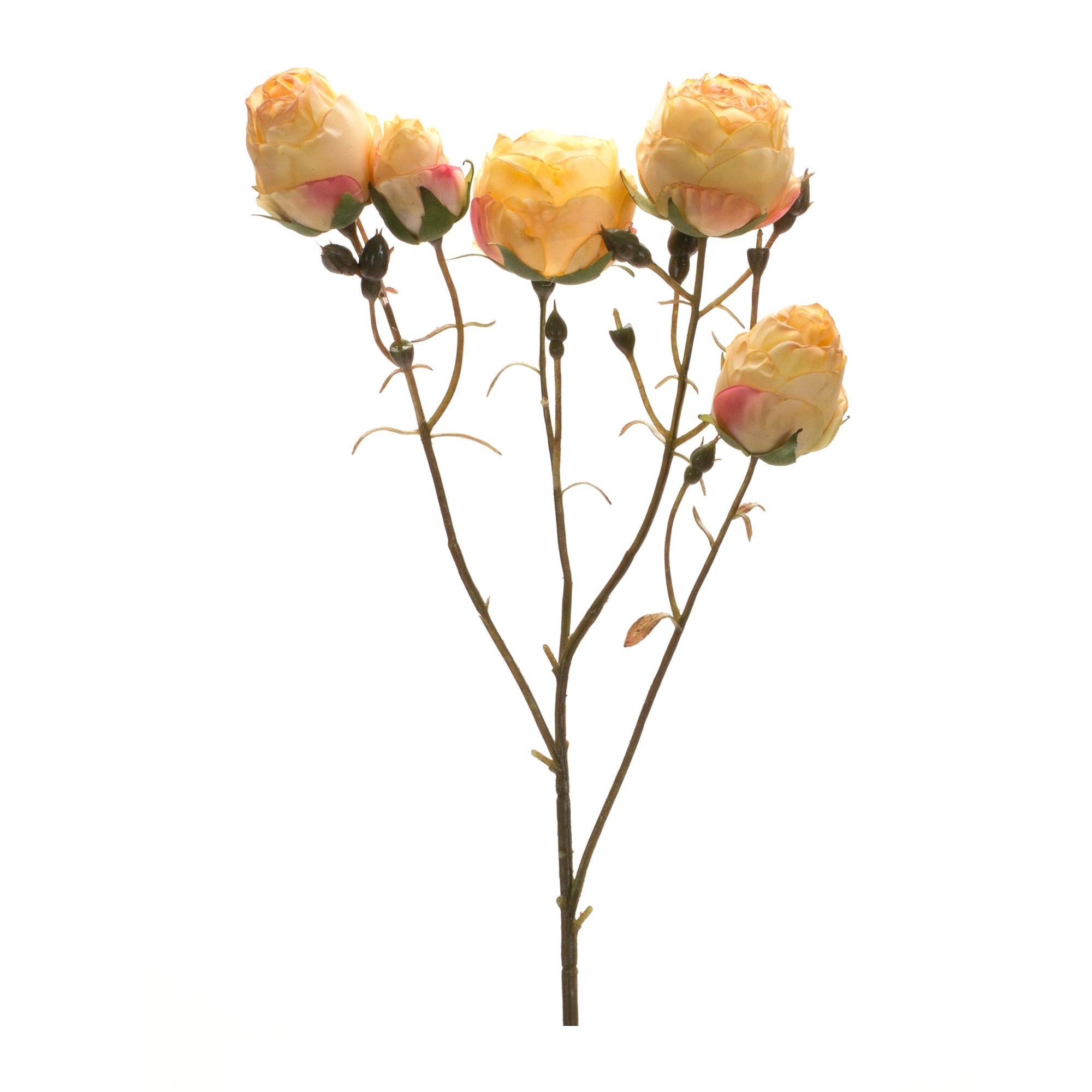 Rose Spray 22”H Polyester