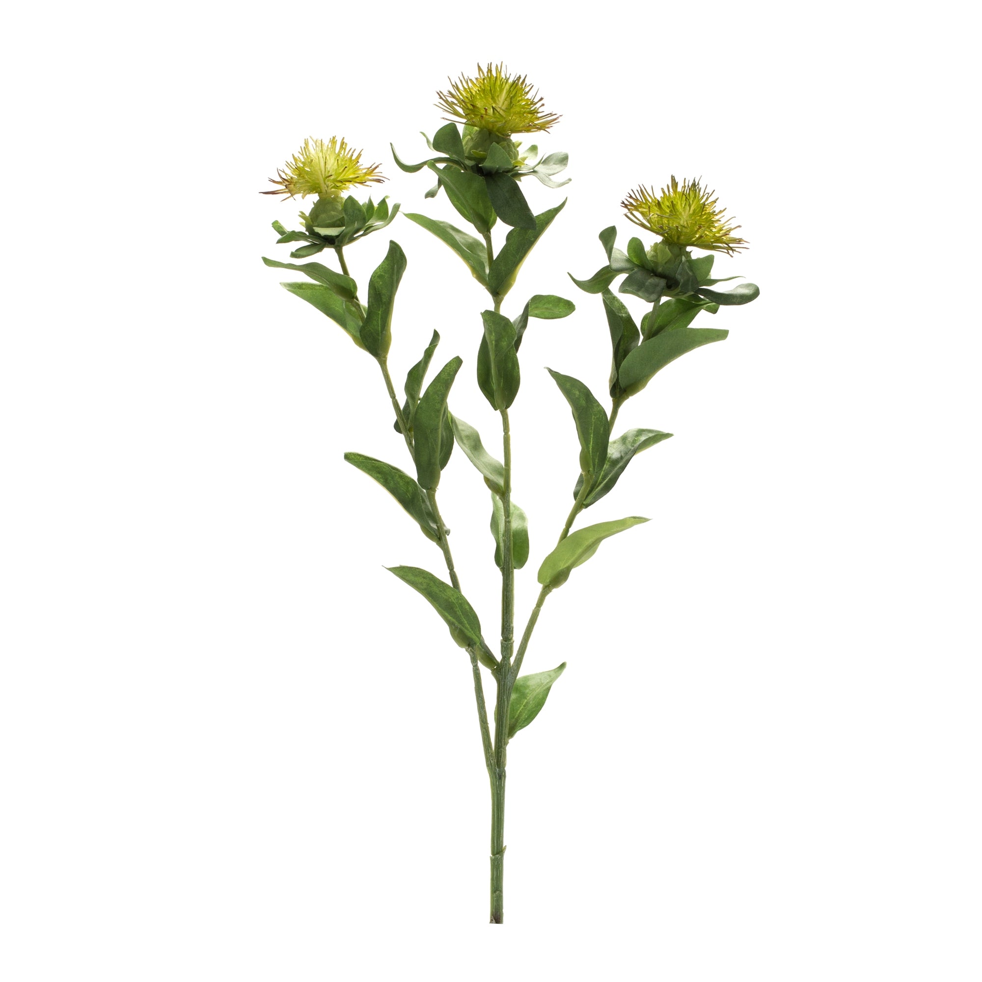 Thistle Spray 34.75”H Polyester