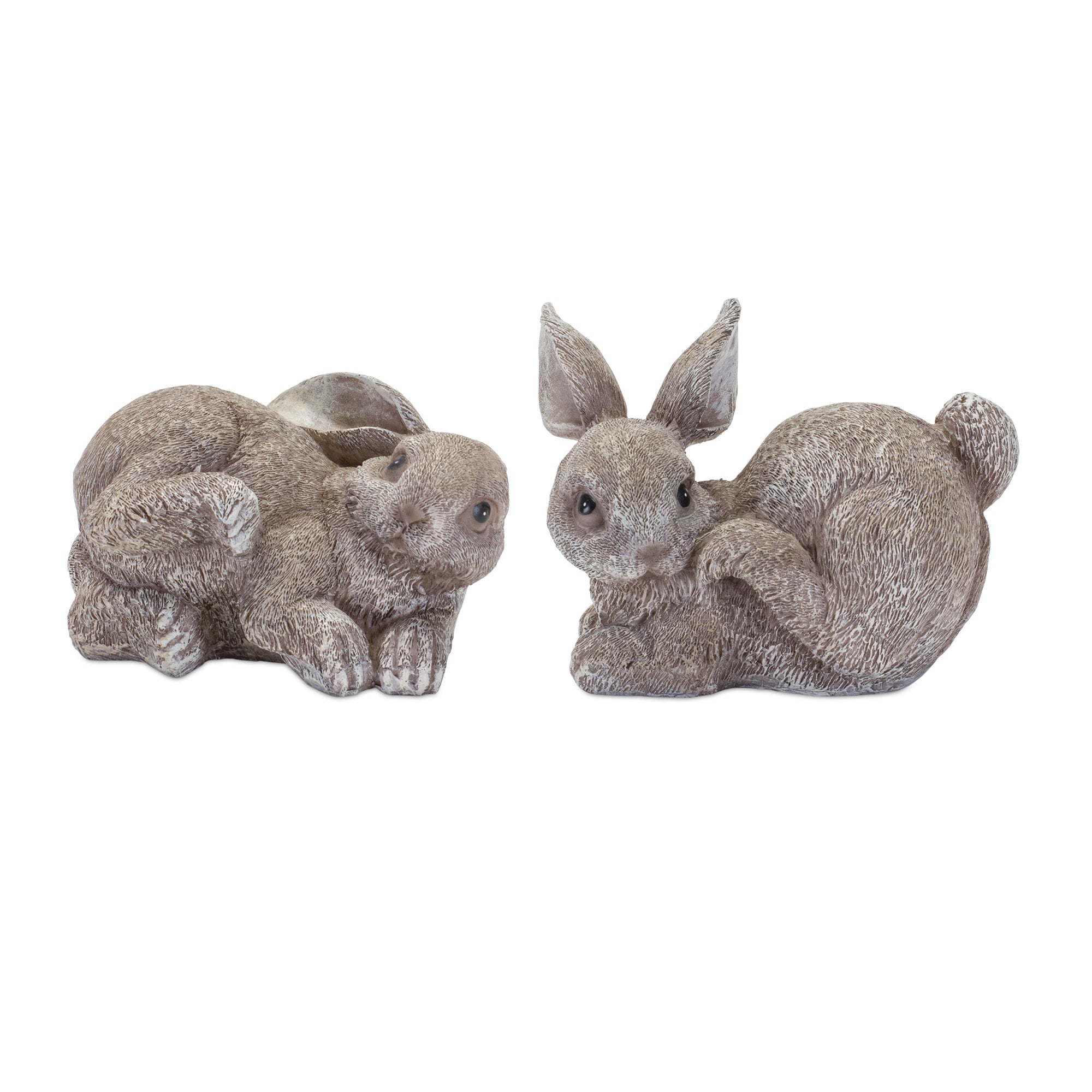 Bunny (2 Asst) 3"H, 4"H Resin