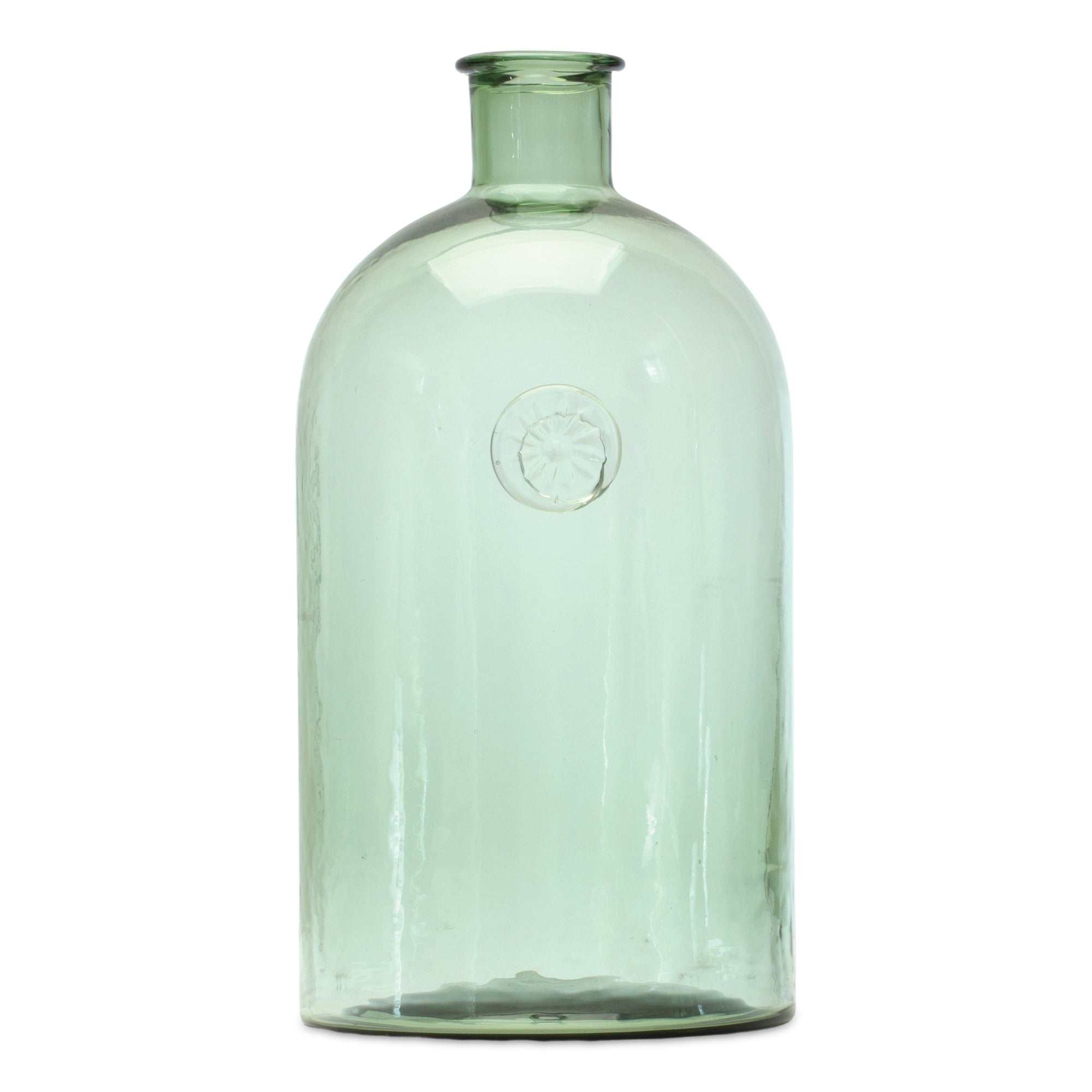 Vase 6.25"D x 12"H Glass