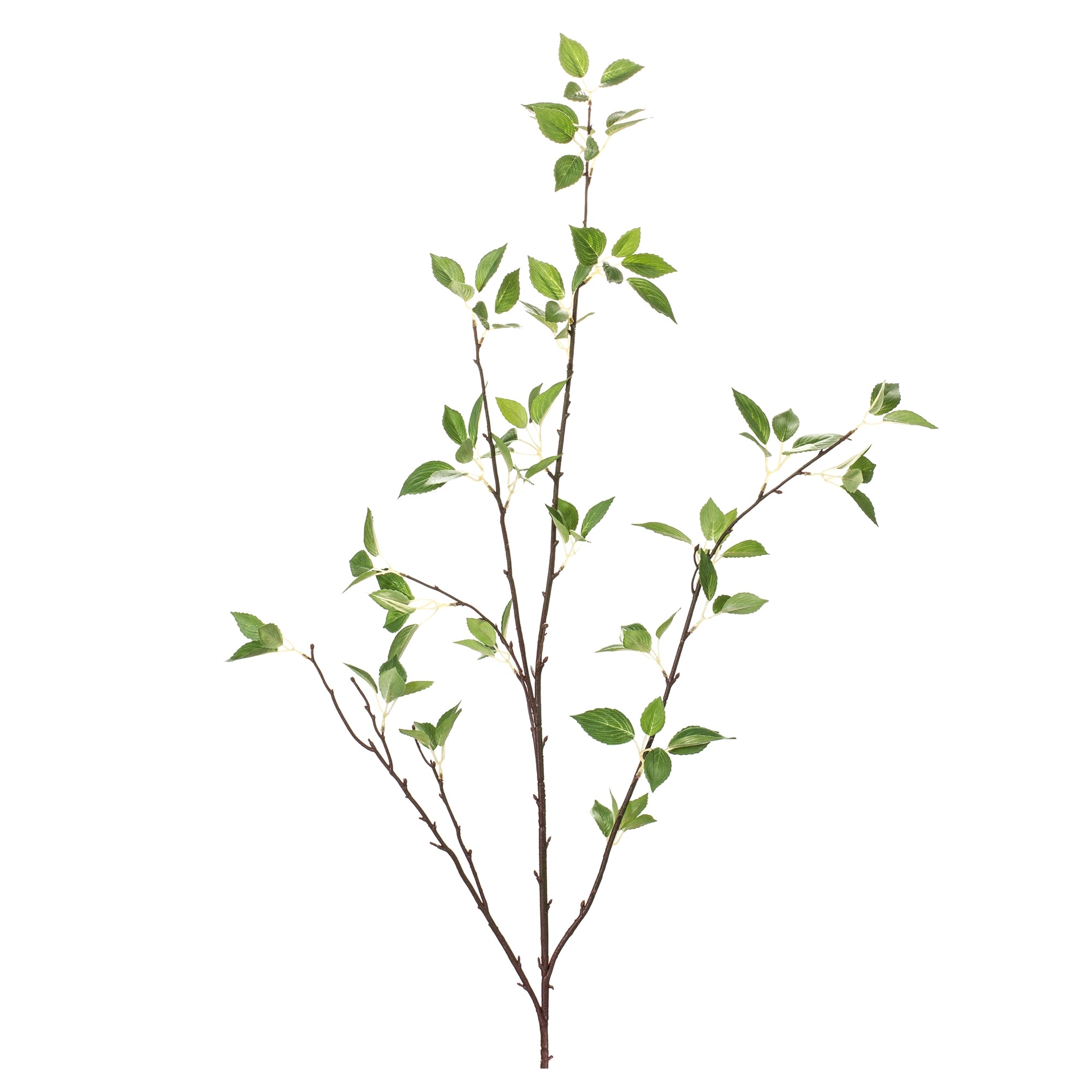 Mountain Leaf Branch 52”H Polyester