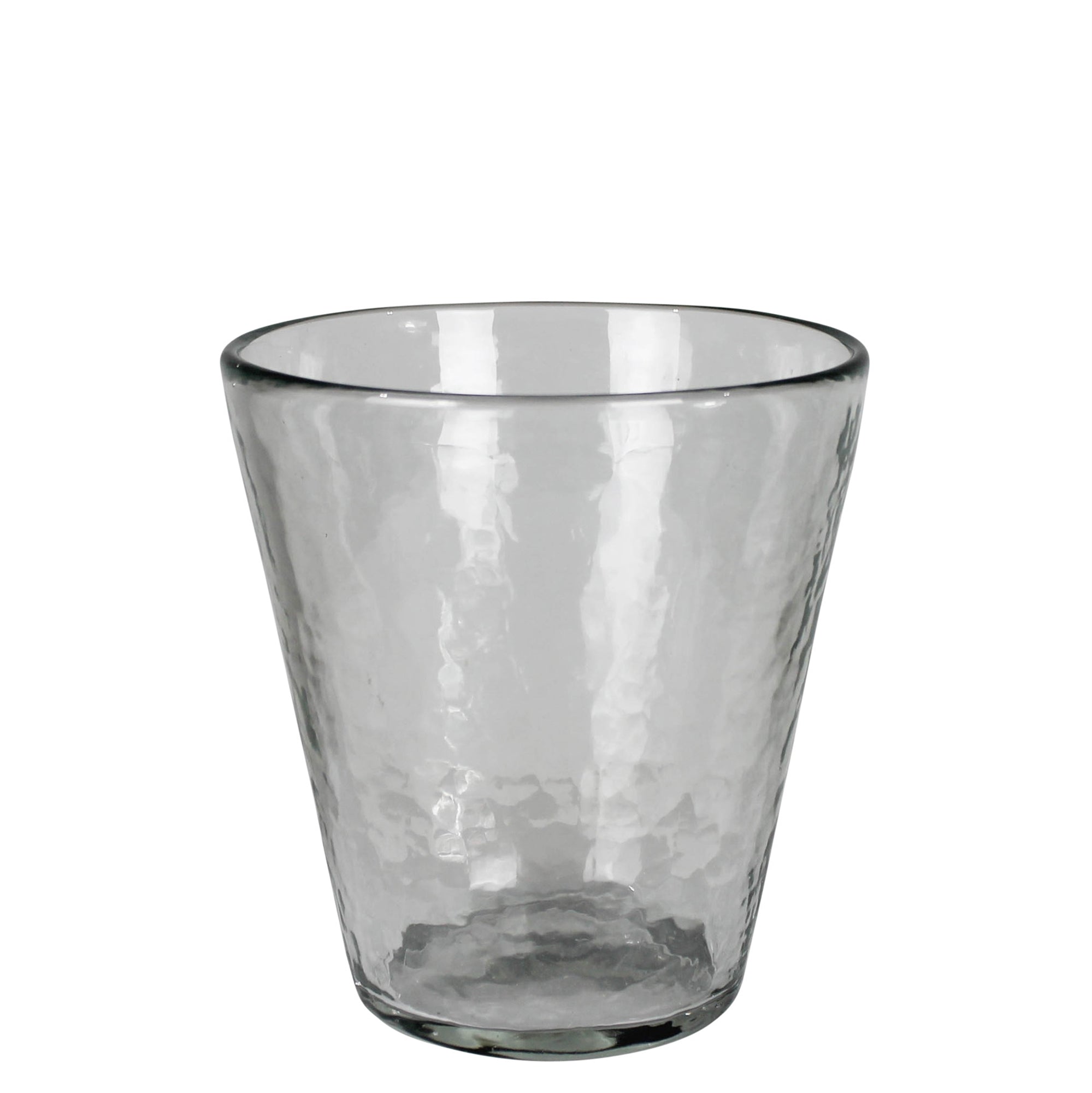 Rippled Vase, Glass - Sm