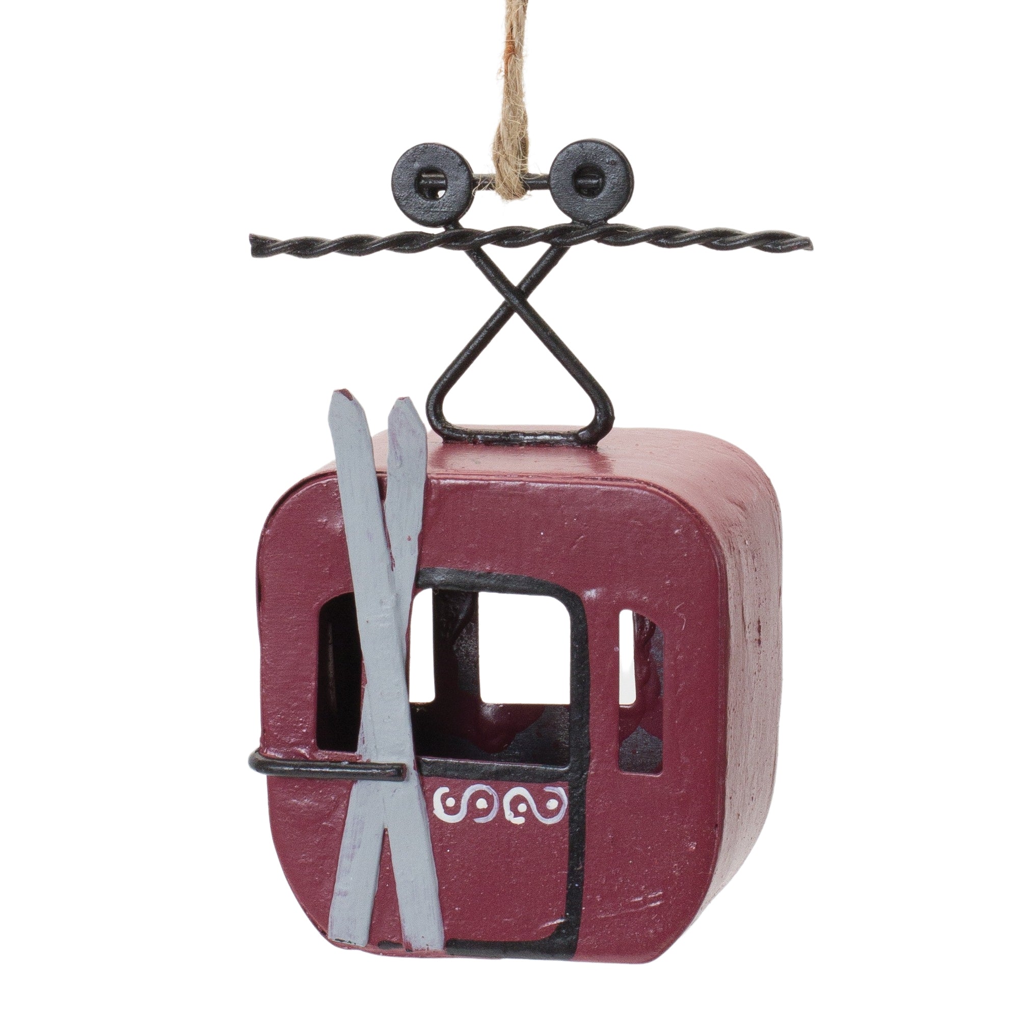 Gondola Ornament 4.5”H Metal