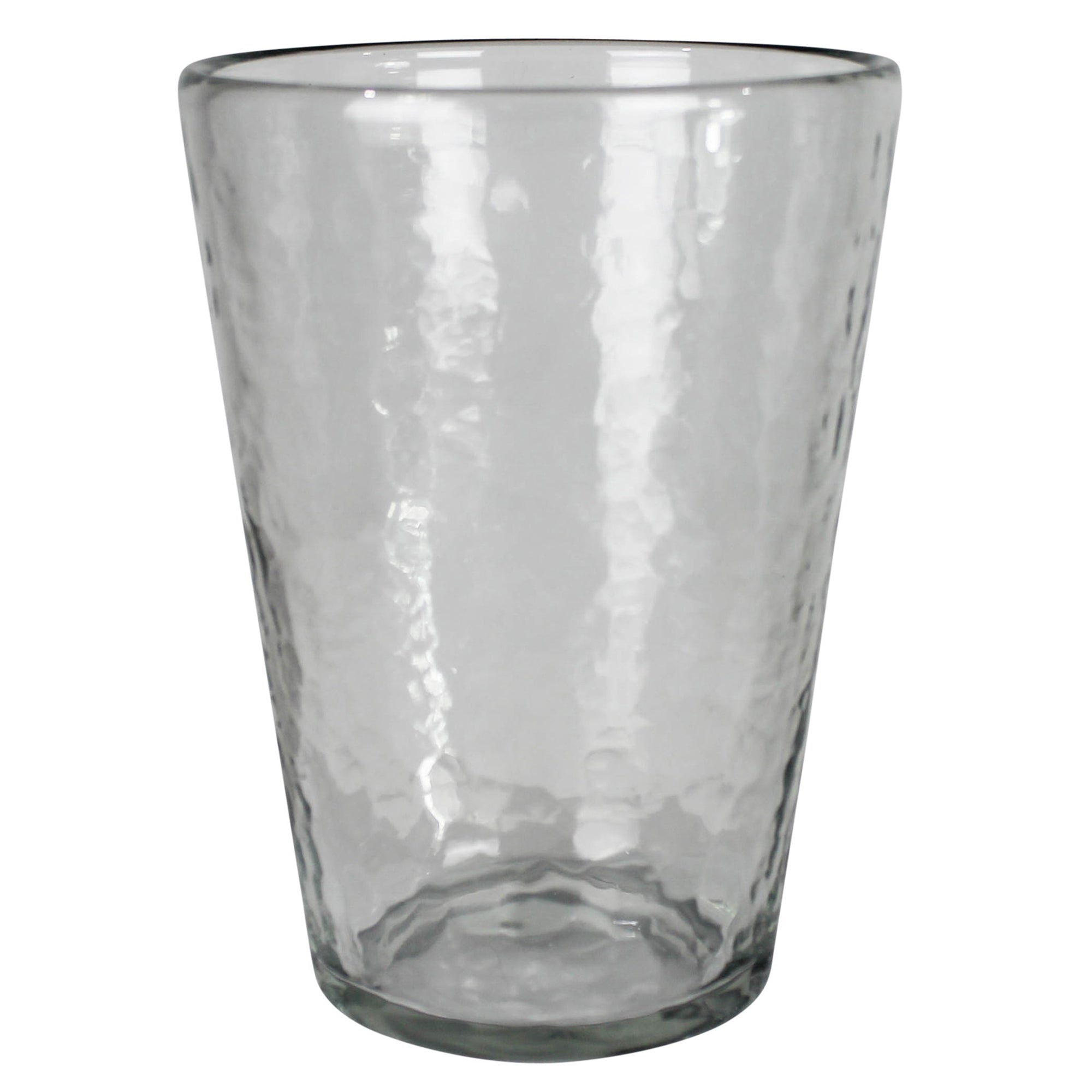 Rippled Vase, Glass - Lrg