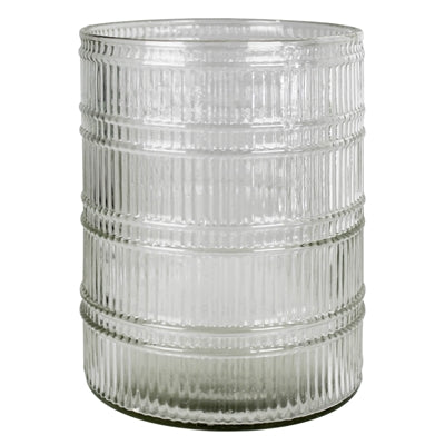 Ribbed Vase