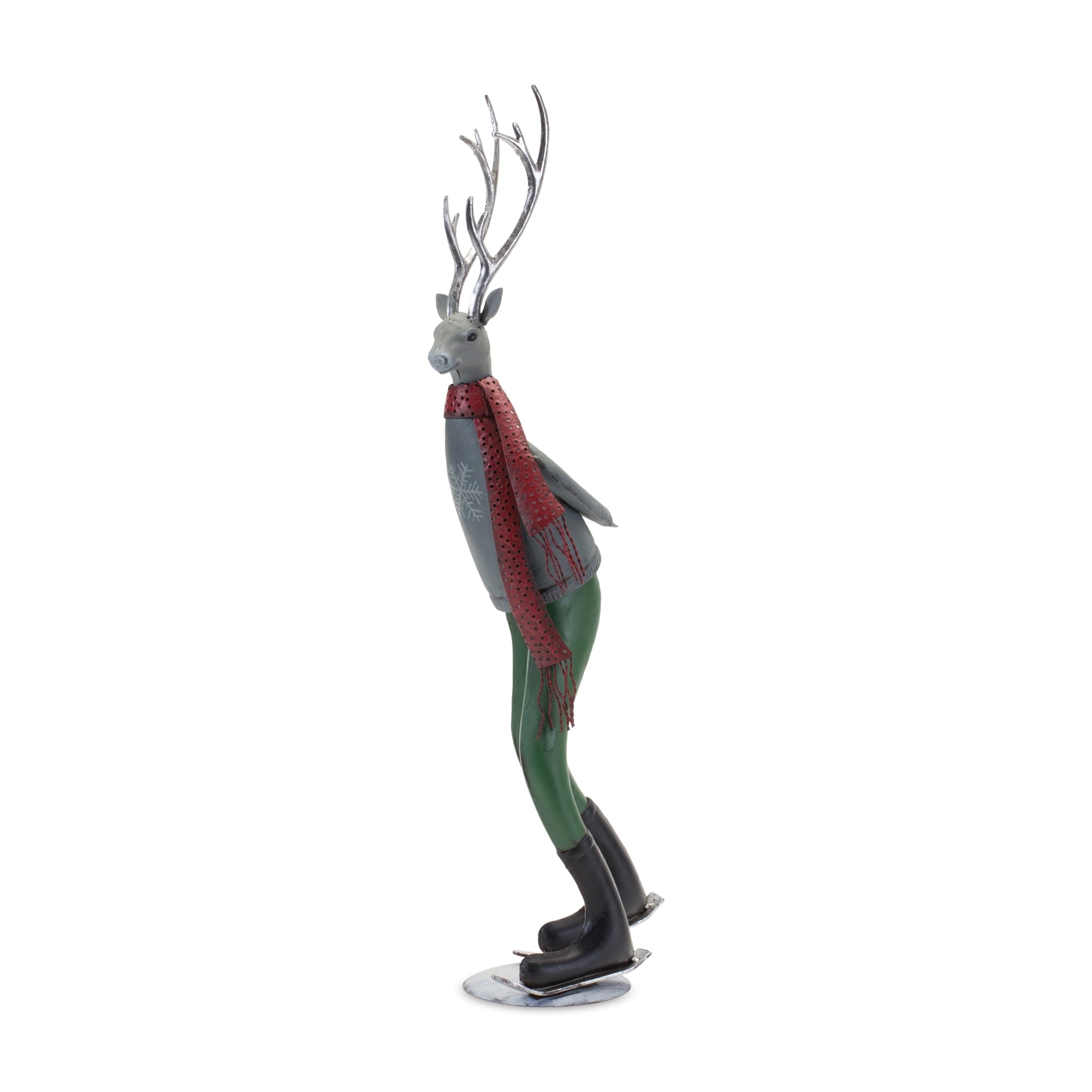 Deer Skater 26”H Iron