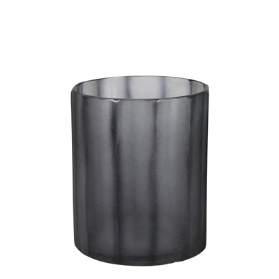 Cut Glass Vase, Blue - Sm