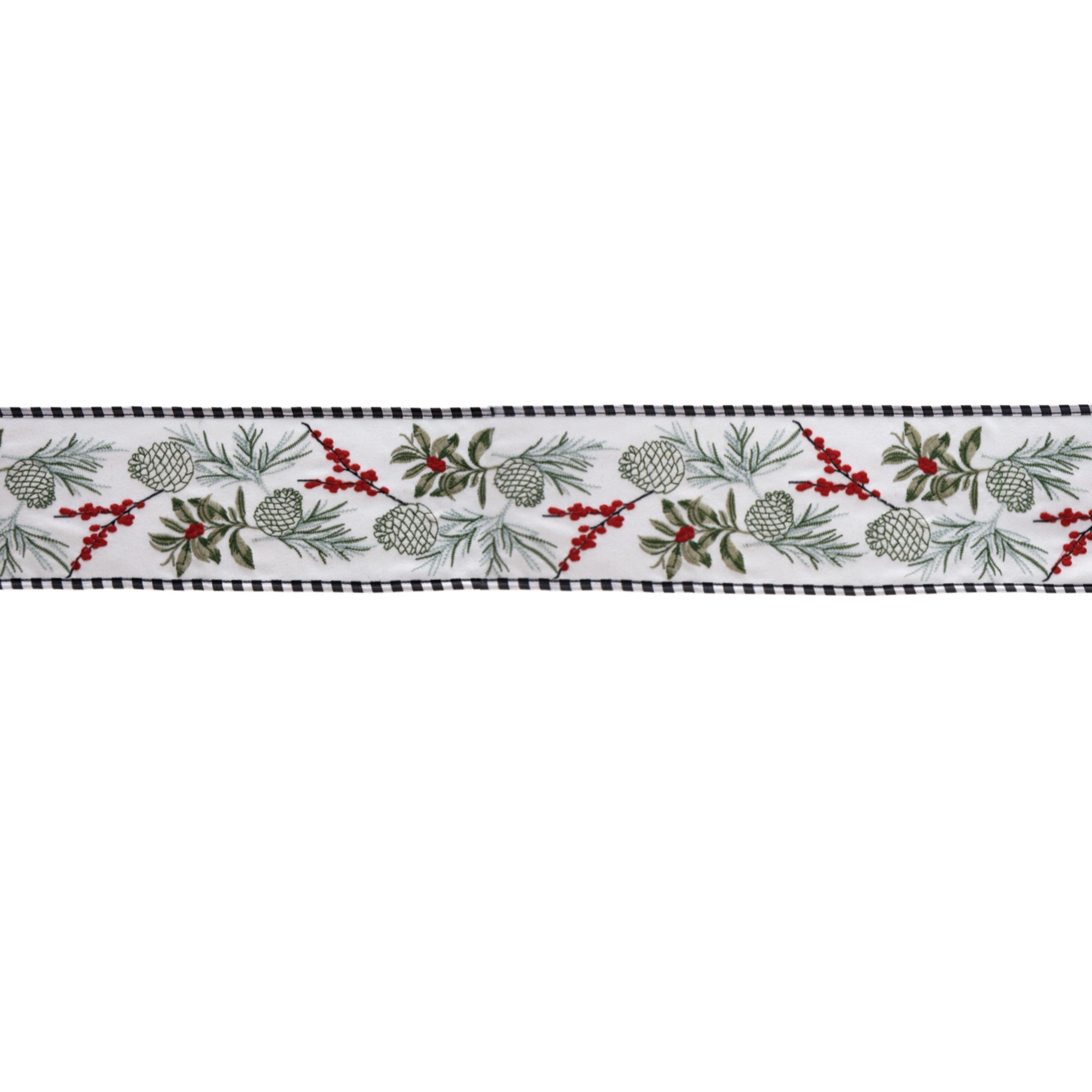 4” x 5 Yds. Ribbon Wired Polyester