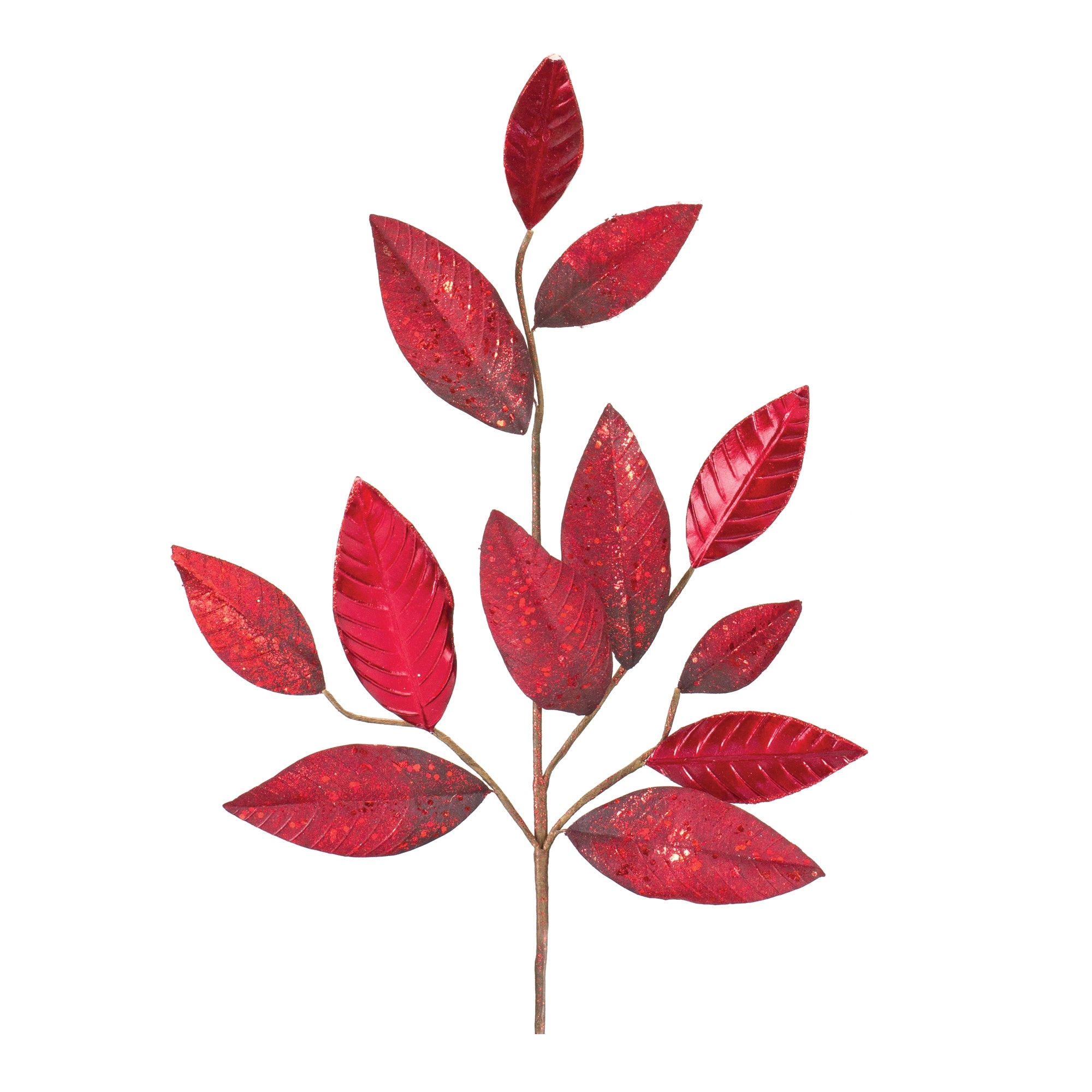 Leaf Spray 27.25”H Polyester