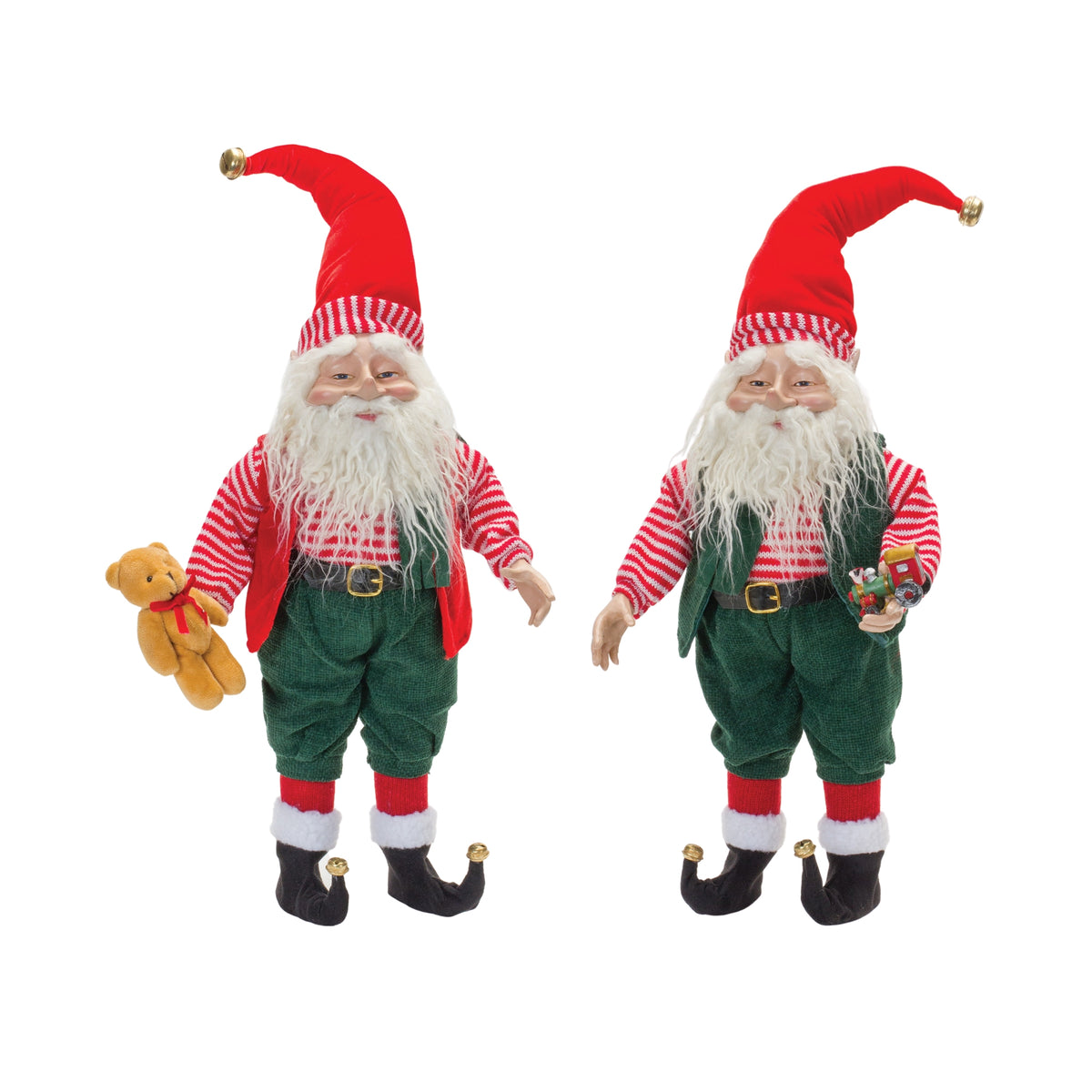 Plush Toy Shop Santa (S/2)