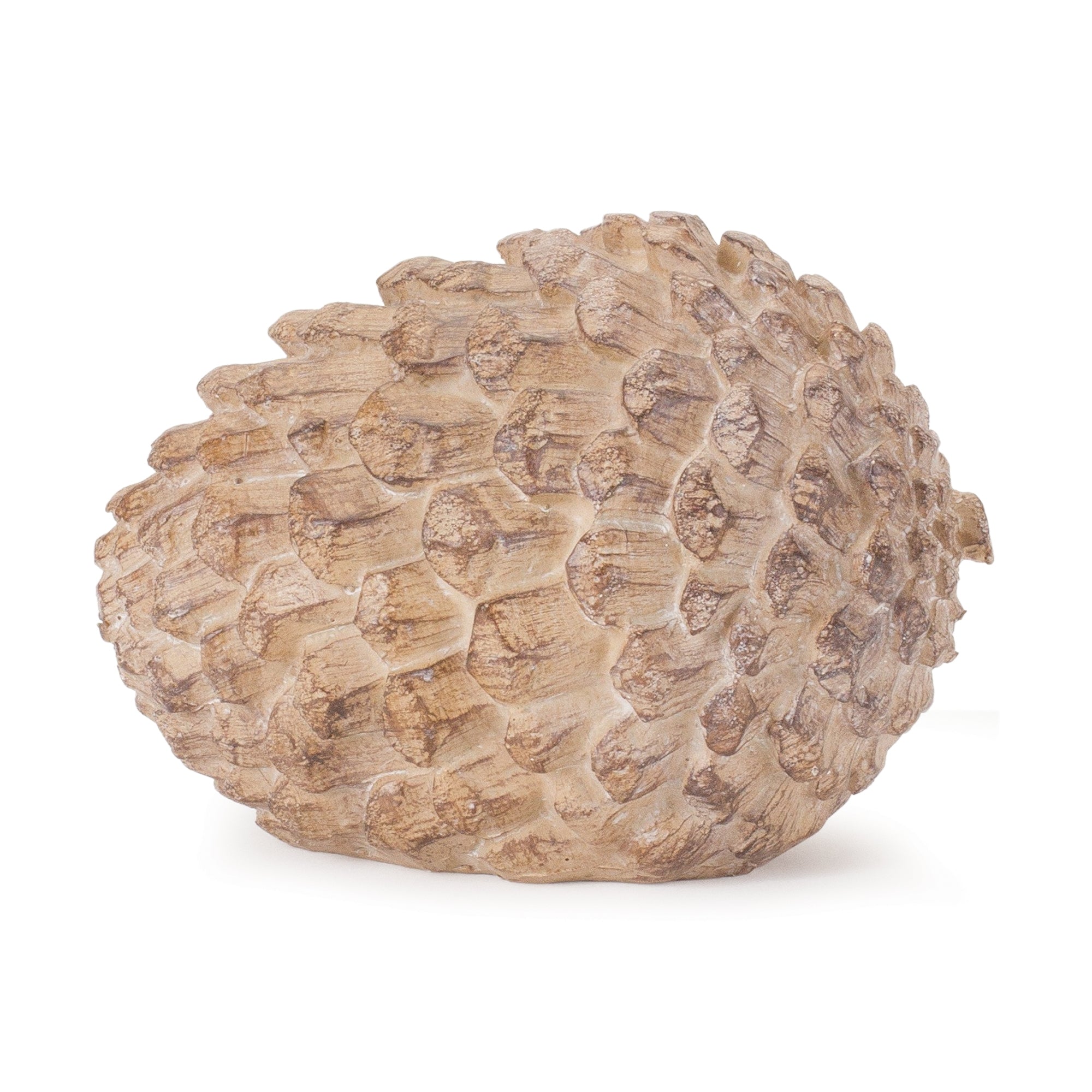 Pine Cone 5.25"L x 4"H Resin