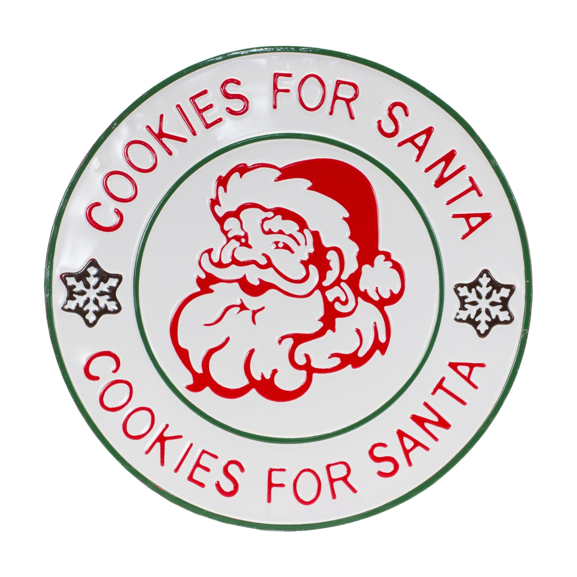 Cookies For Santa 18.25”D Iron