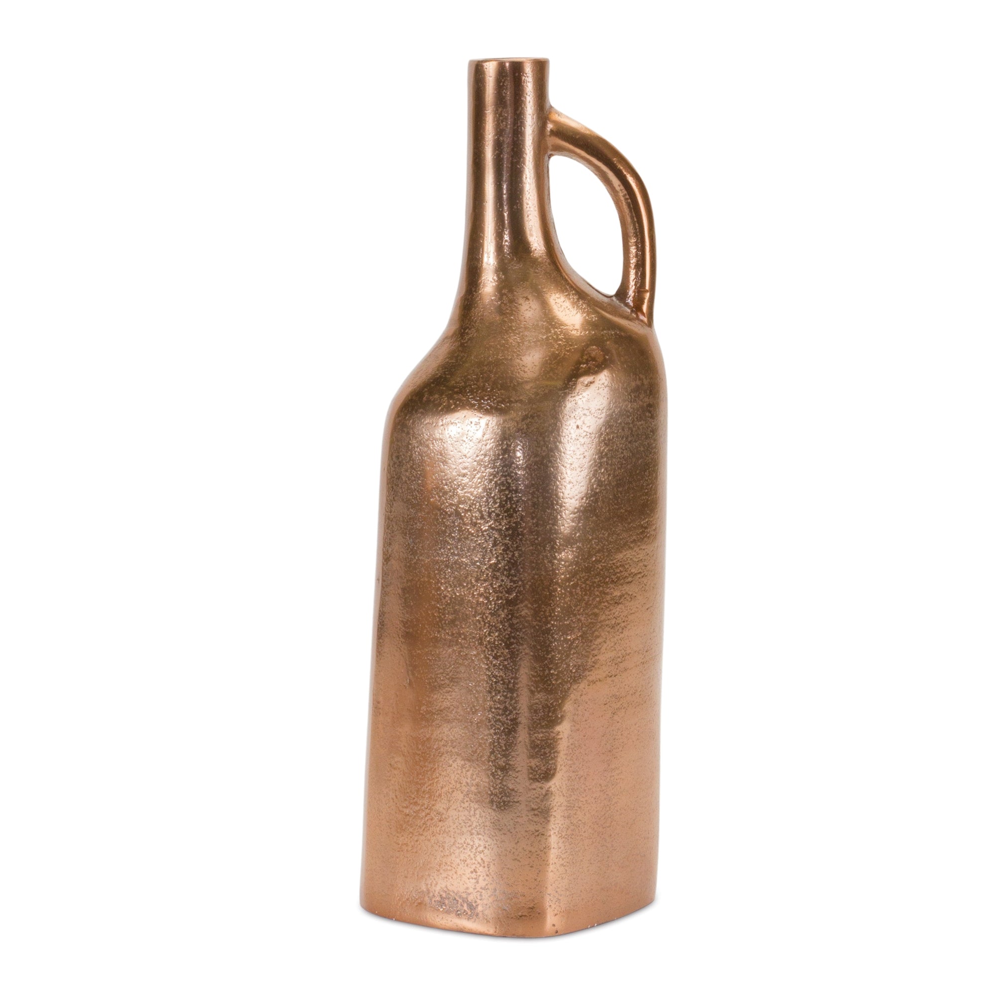 Bottle Vase 14.75”H Aluminum
