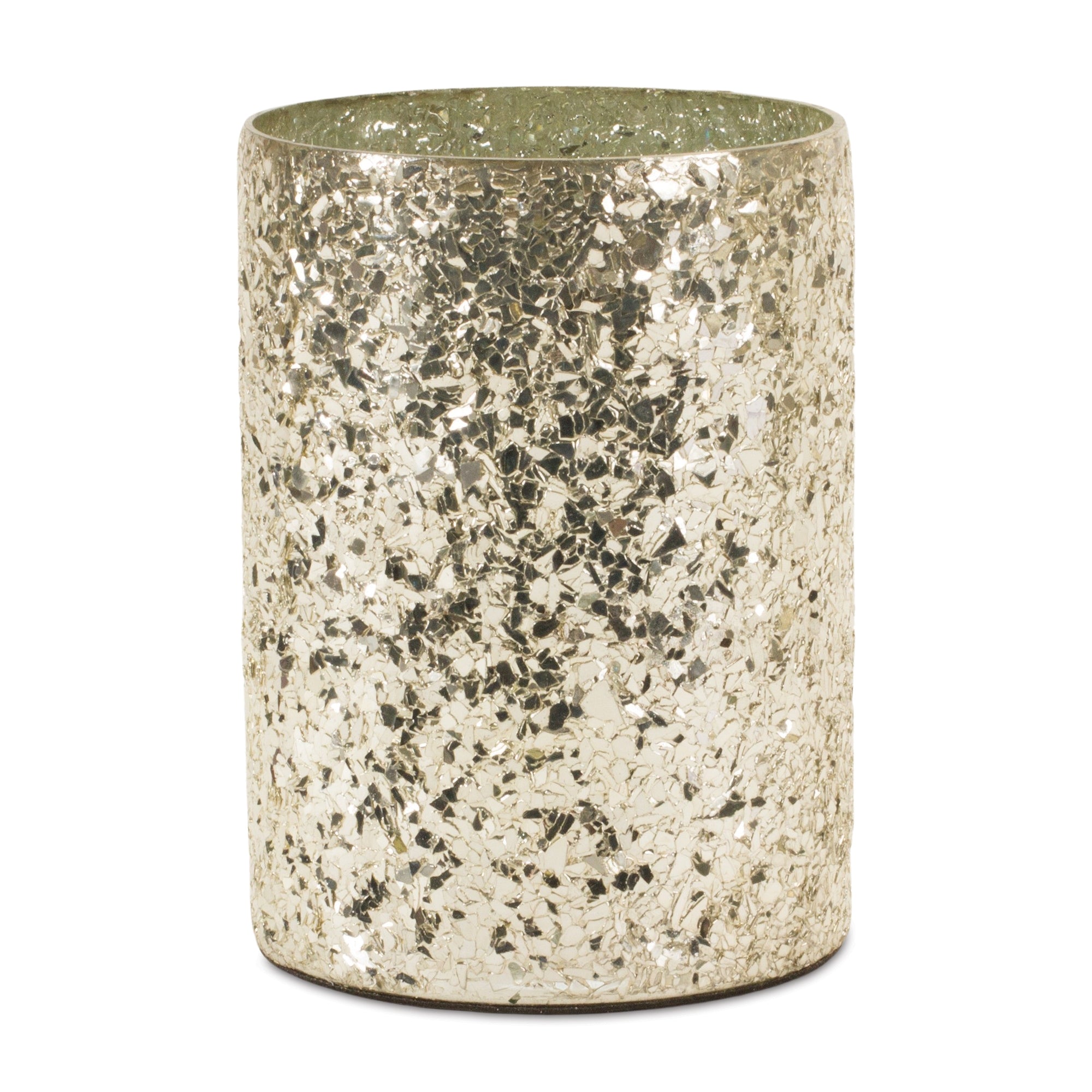 Candle Holder 4.75"D x 6.75"H Glass