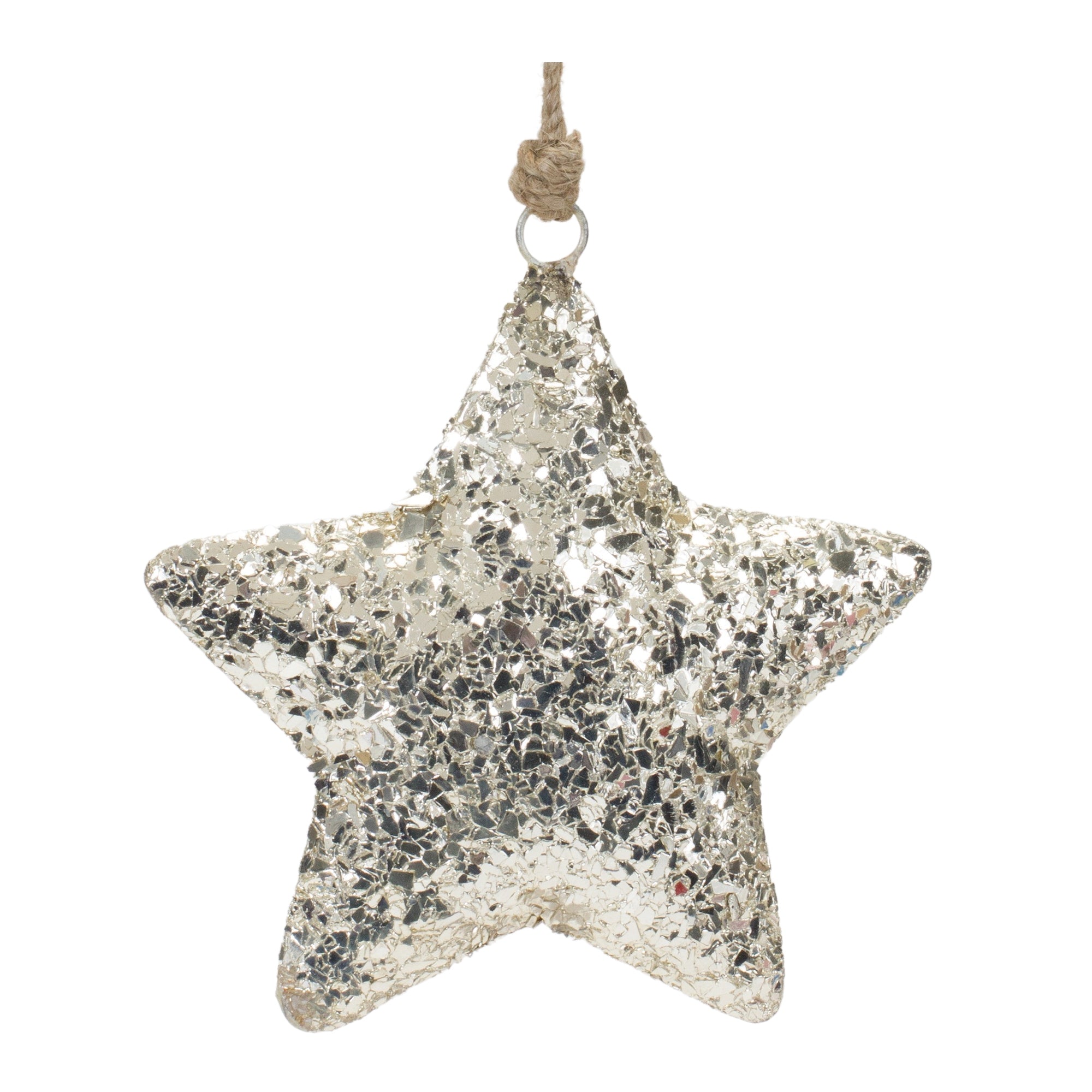 Star Ornament 6.5”H Iron